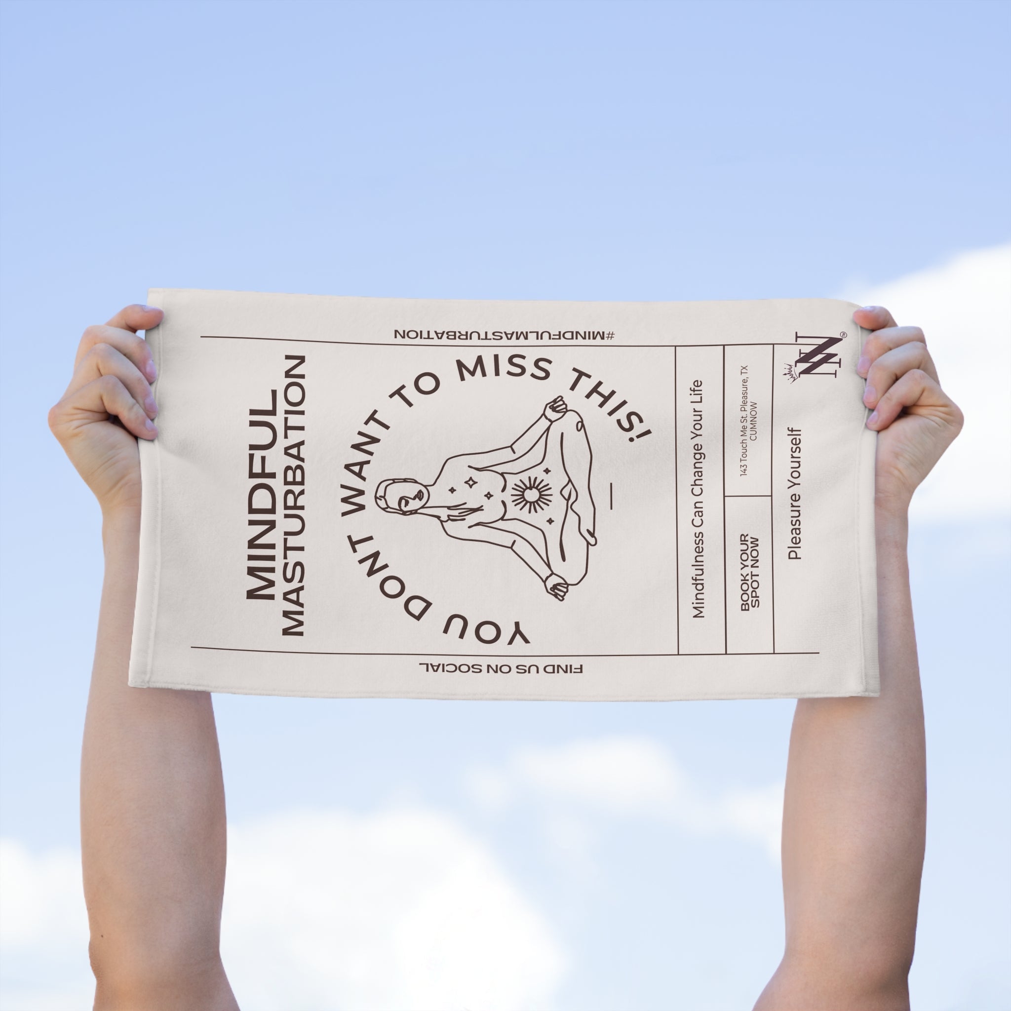 Mindful Masturbation | Mix & Match Soft Fun-Flirty Lovers’ Towels