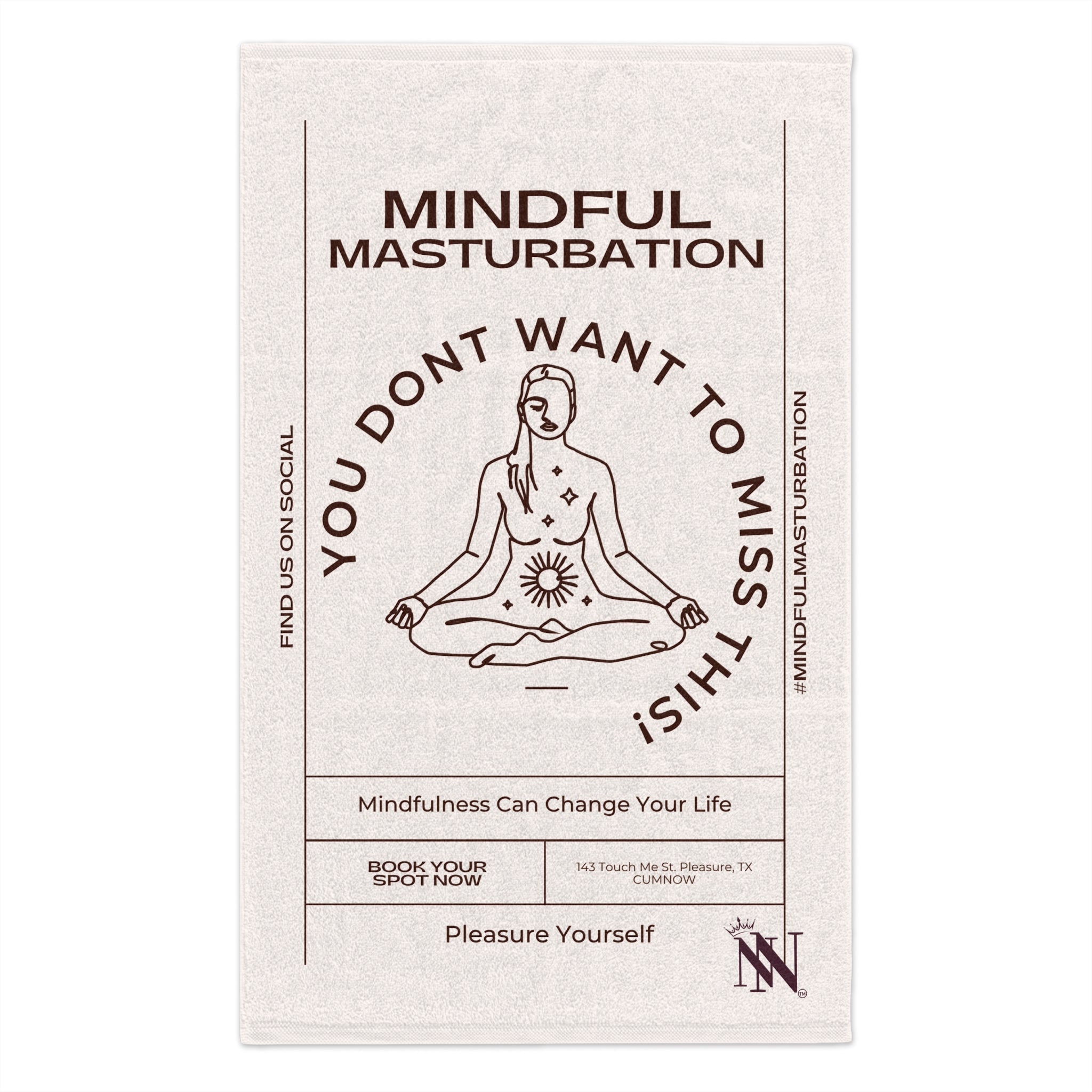 Mindful Masturbation | Mix & Match Soft Fun-Flirty Lovers’ Towels