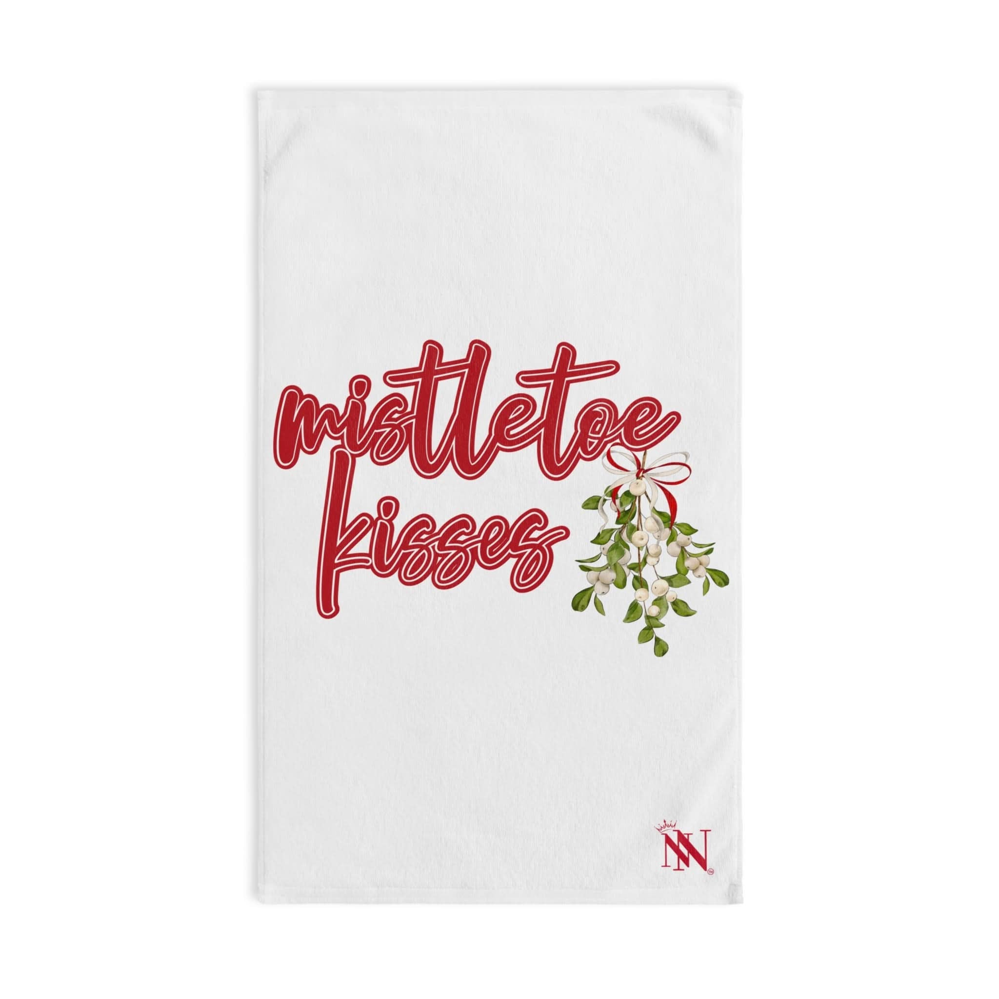 Mistletoe Kisses Christmas | Mix & Match Original Fun-Flirty Lovers’ Towels