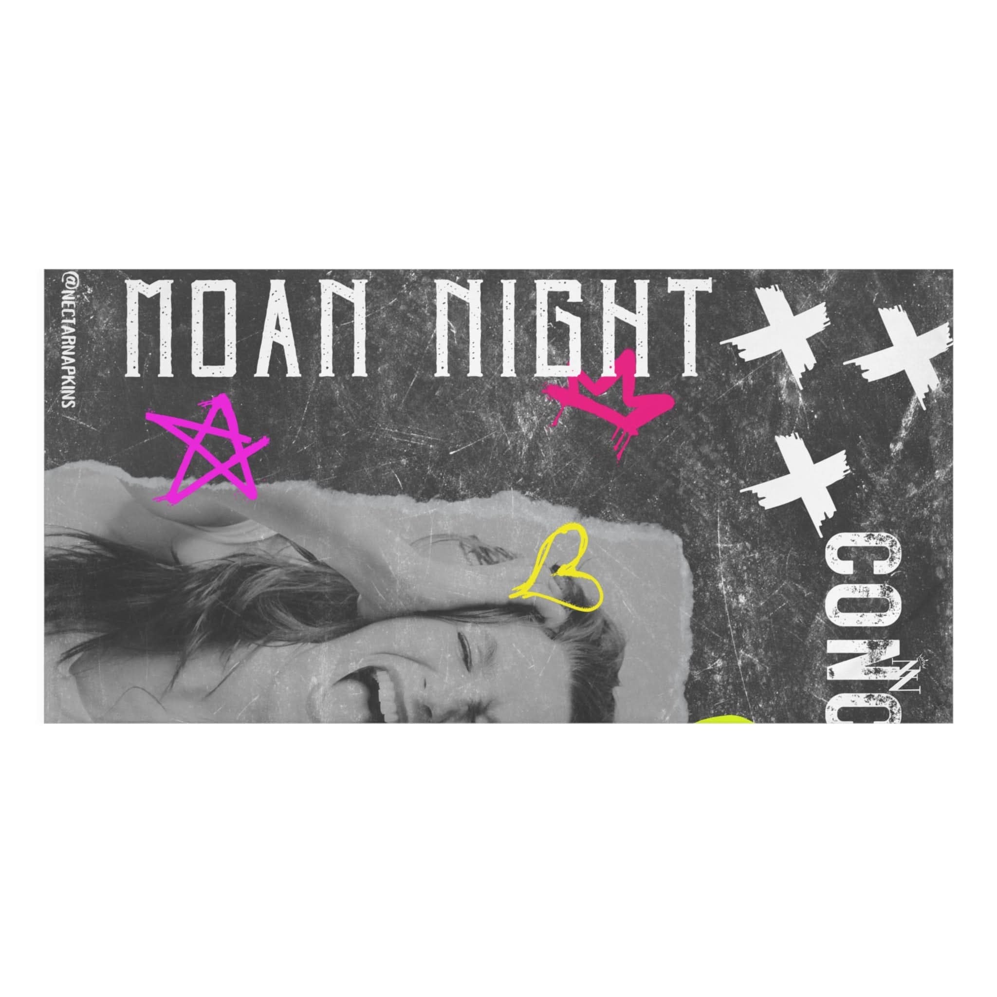 Moan Night | Mix & Match Naughty XL Fun-Flirty Lovers’ Towels