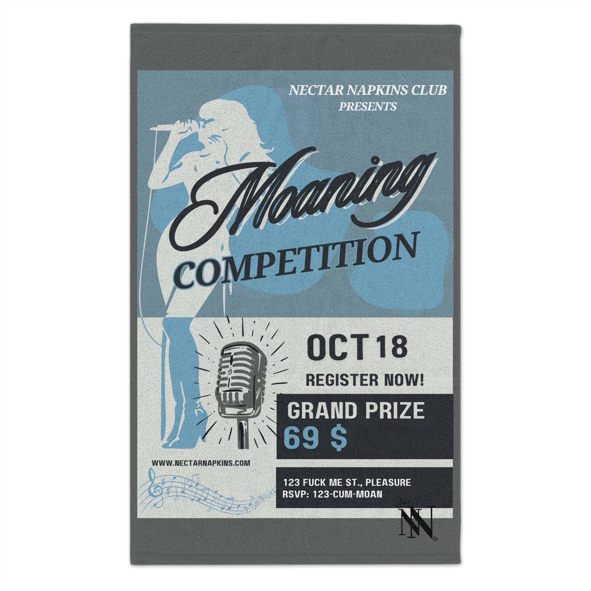 Moaning Competition | Mix & Match Soft Fun-Flirty Lovers’ Towels