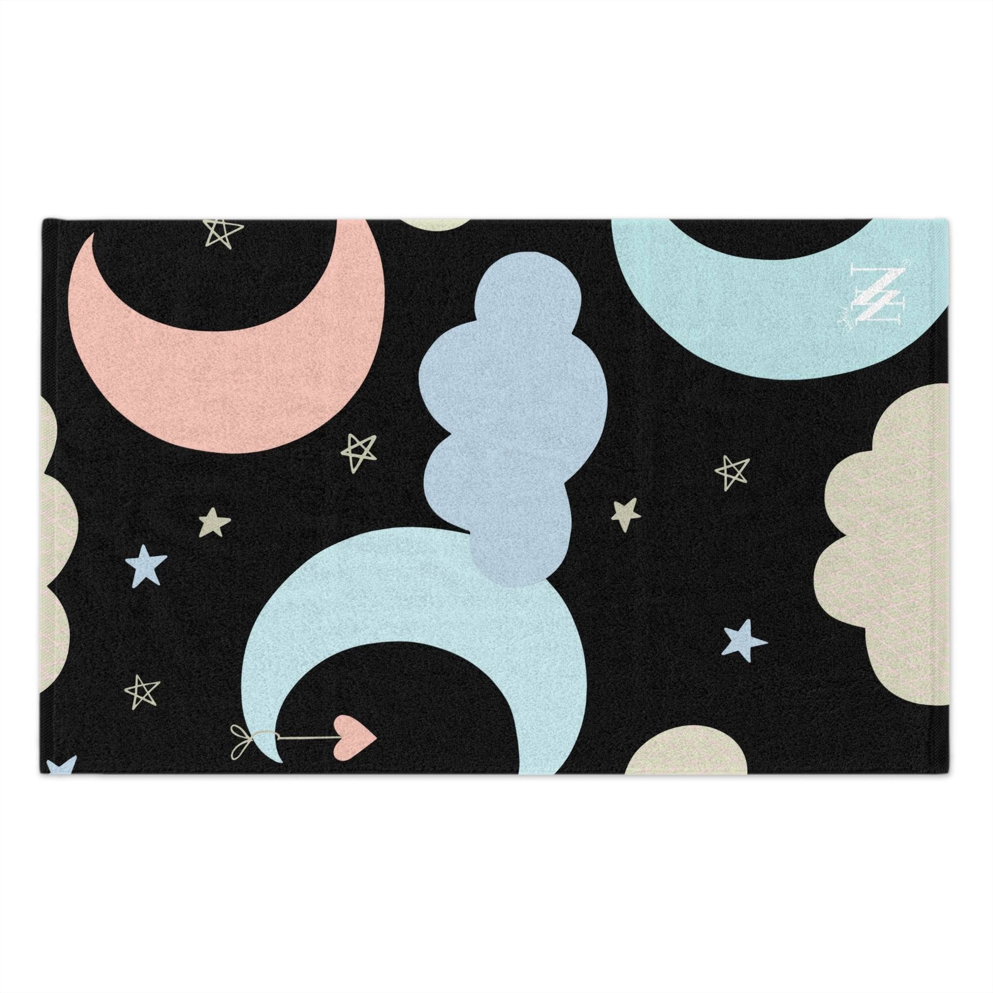 Moon Stars Adult Burp Rag | Mix & Match Soft Fun-Flirty Lovers’ Towels