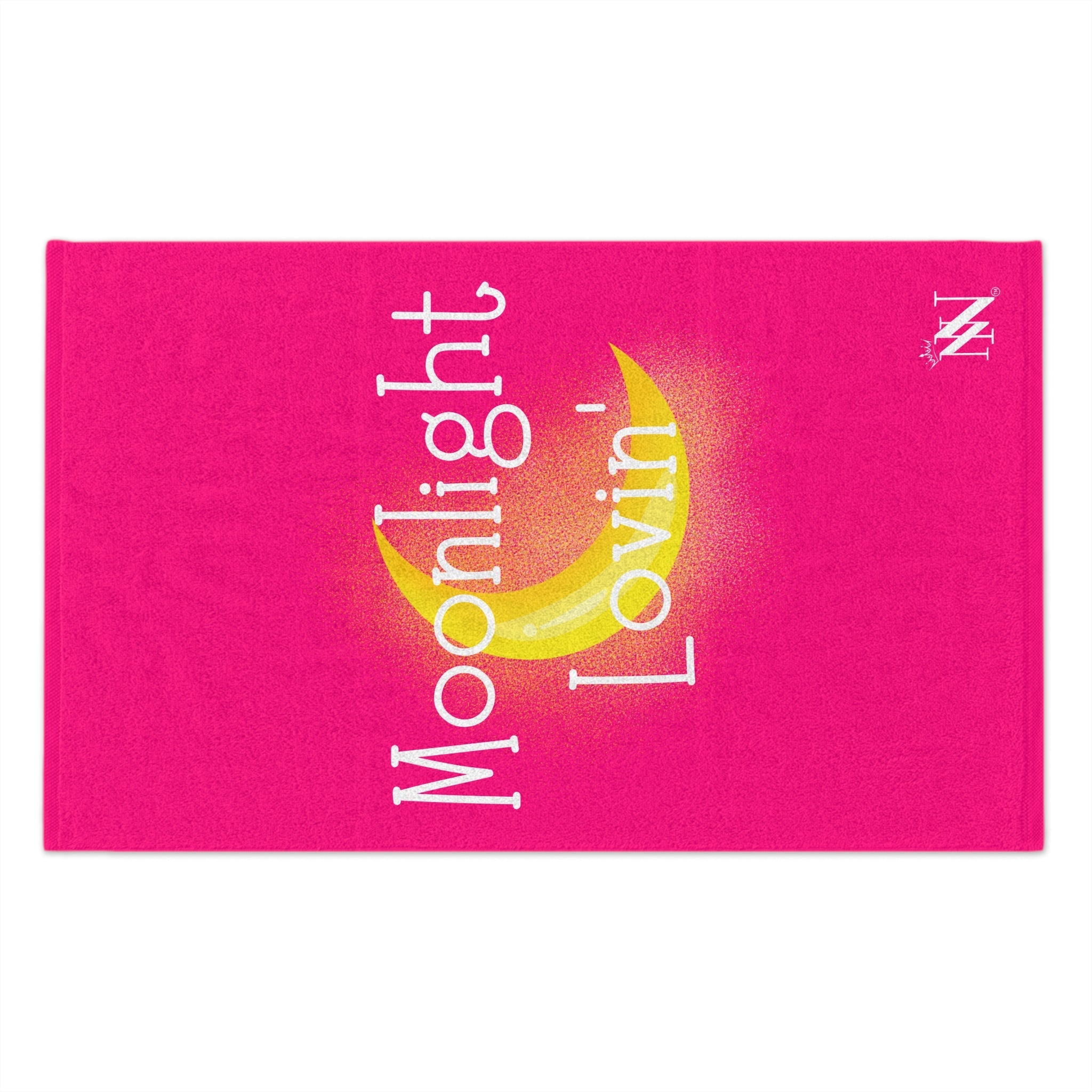 Moonlight Lovin’ Pink | Mix & Match Soft Fun-Flirty Lovers’ Towels
