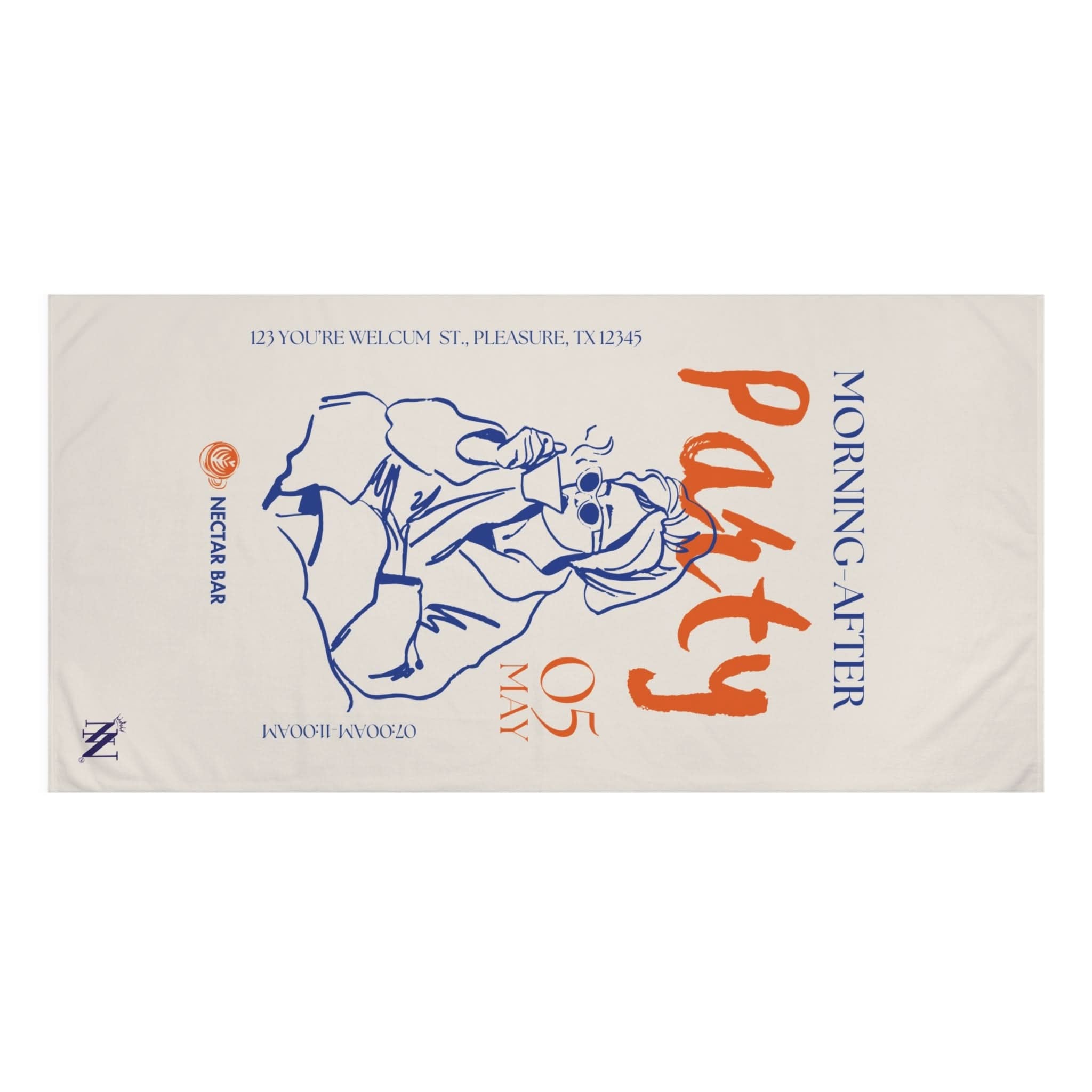 Morning After Party | Mix & Match Naughty XL Fun-Flirty Lovers’ Towels