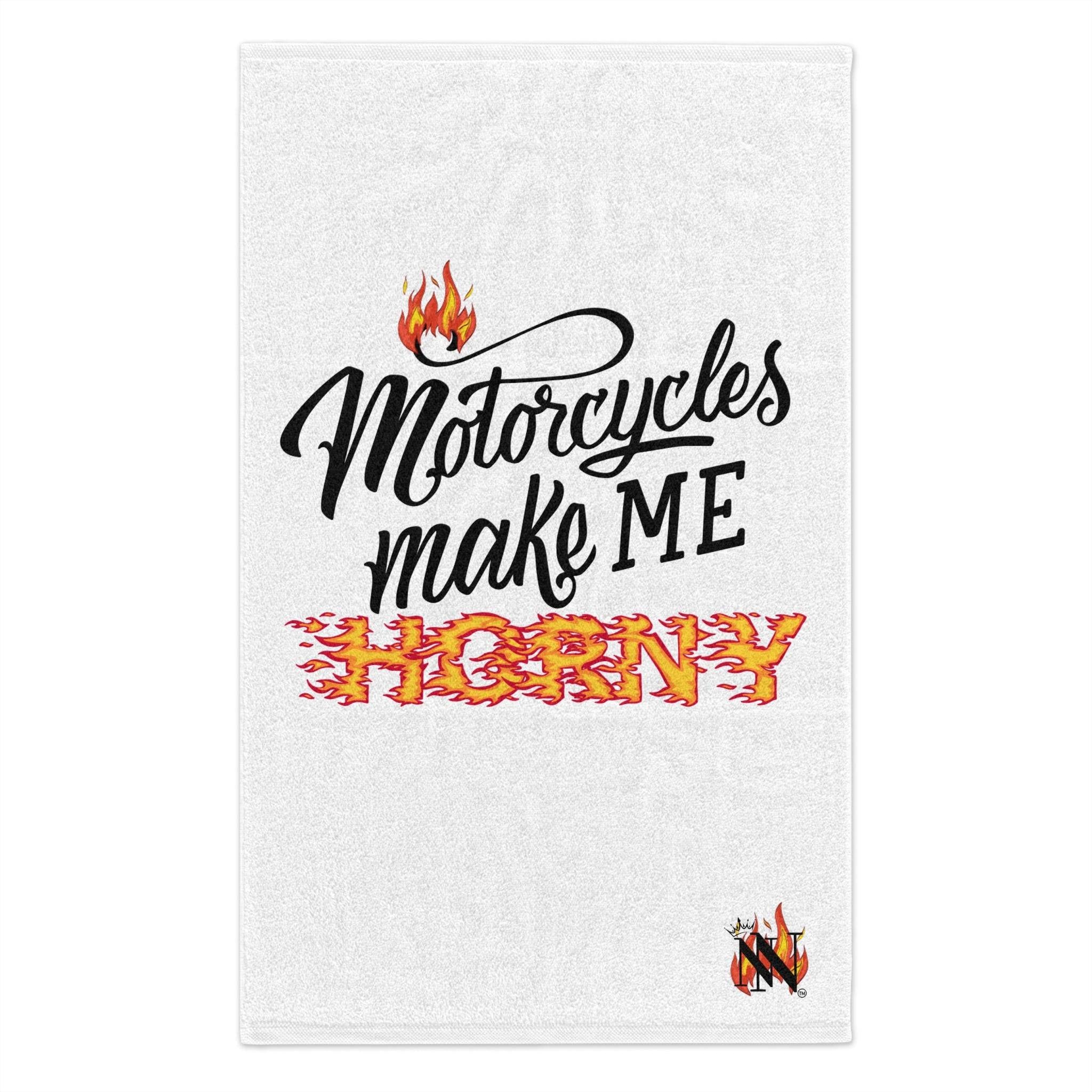 Motorcycles Make Me Horny | Mix & Match Soft Fun-Flirty Lovers’ Towels
