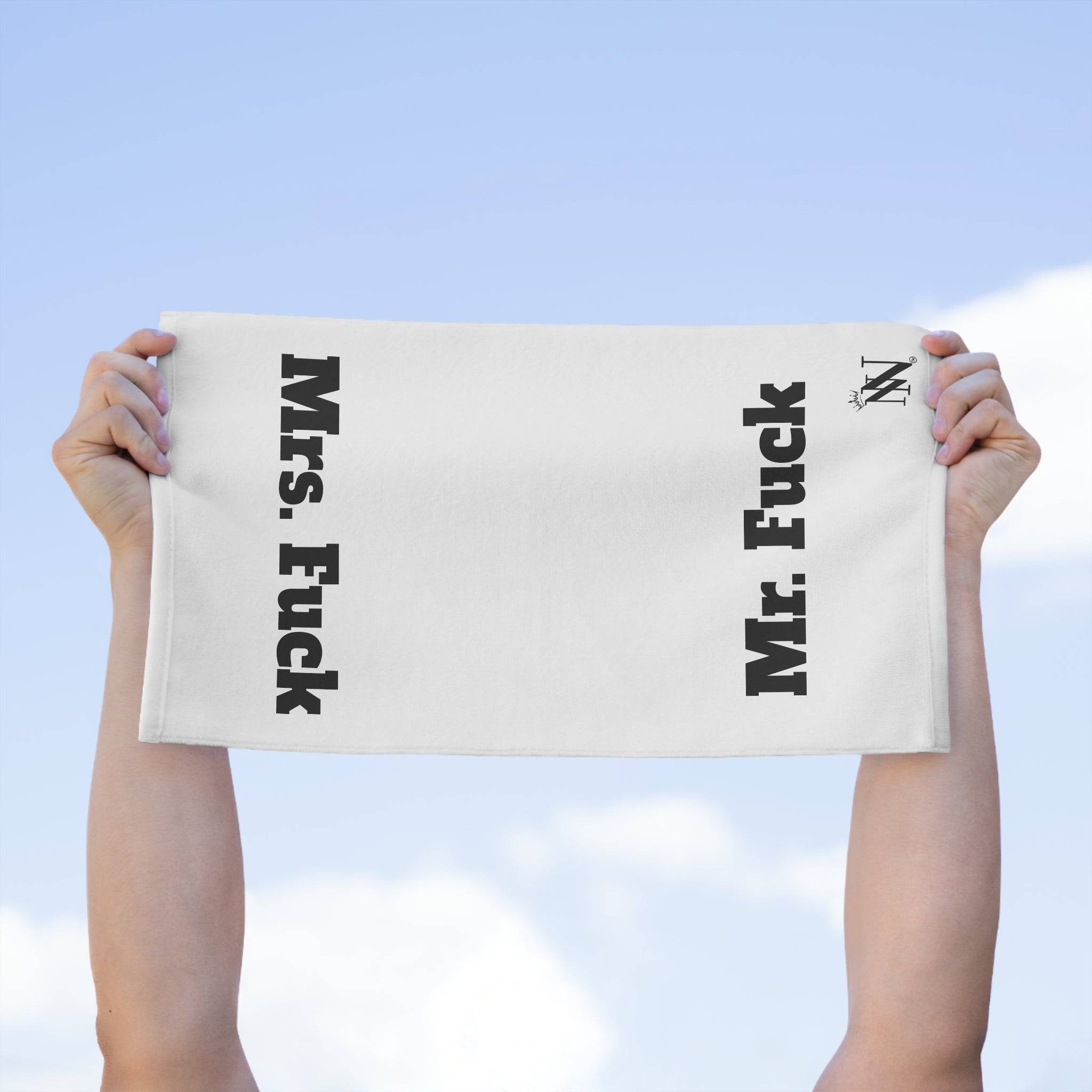 Mr. Mrs. Fuck Shareable | Mix & Match Soft Fun-Flirty Lovers’ Towels