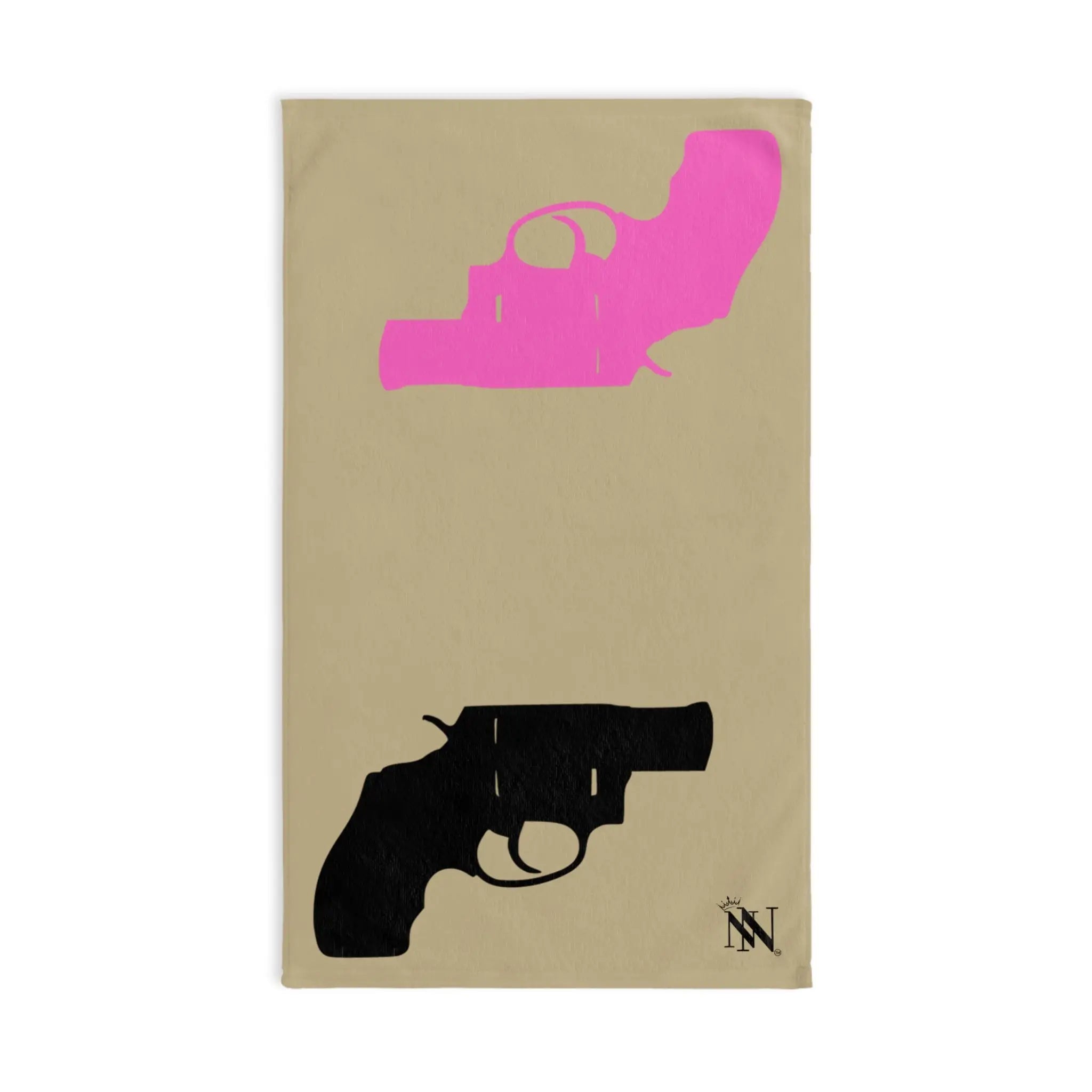 Mr. Mrs. Gun Show Shareable Gold | Mix & Match Original Fun-Flirty Lovers’ Towels