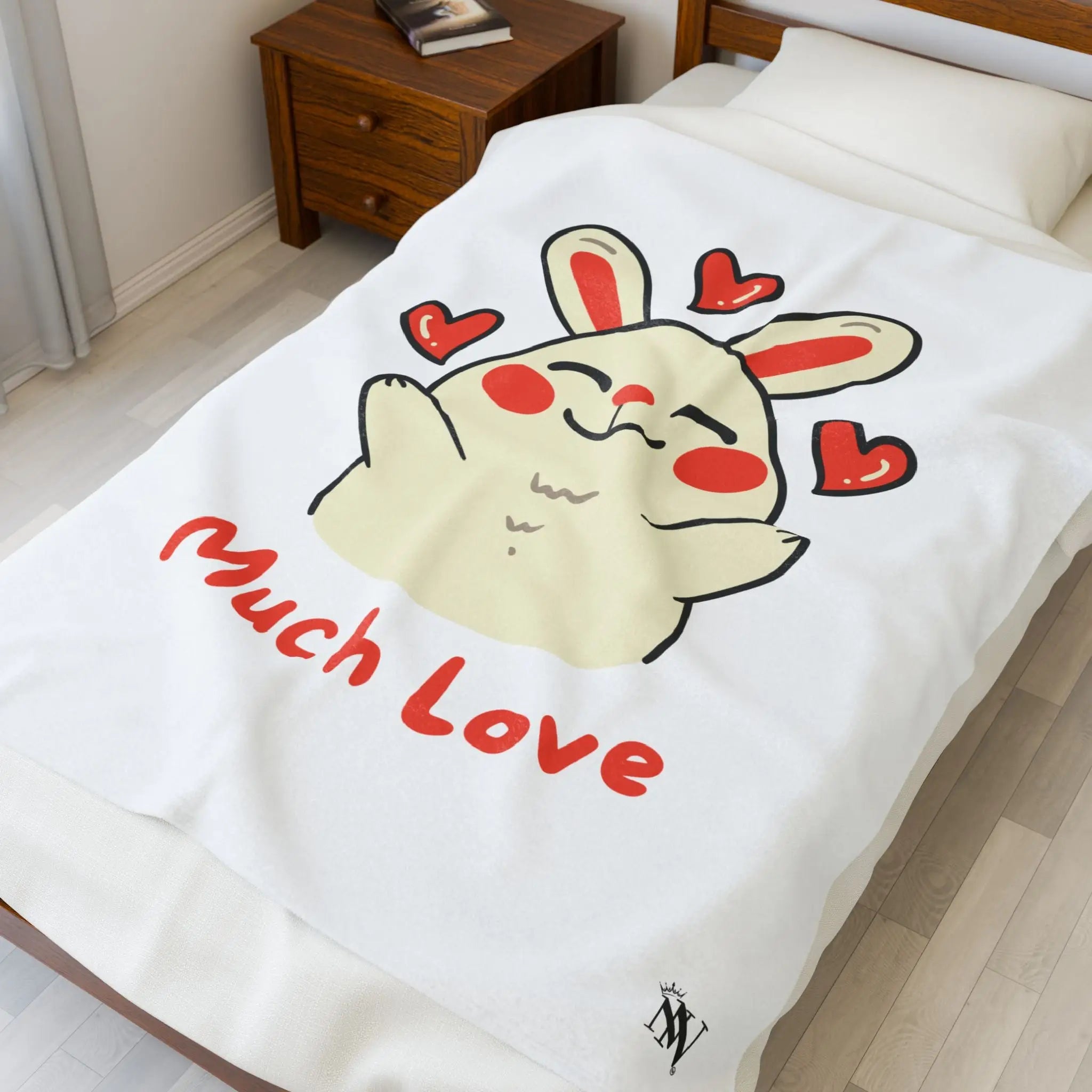 Much Love Bunny | Mix & Match Soft Fun-Flirty Lovers’ Blankets