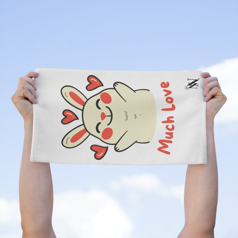 Much Love Bunny | Mix & Match Soft Fun-Flirty Lovers’ Towels