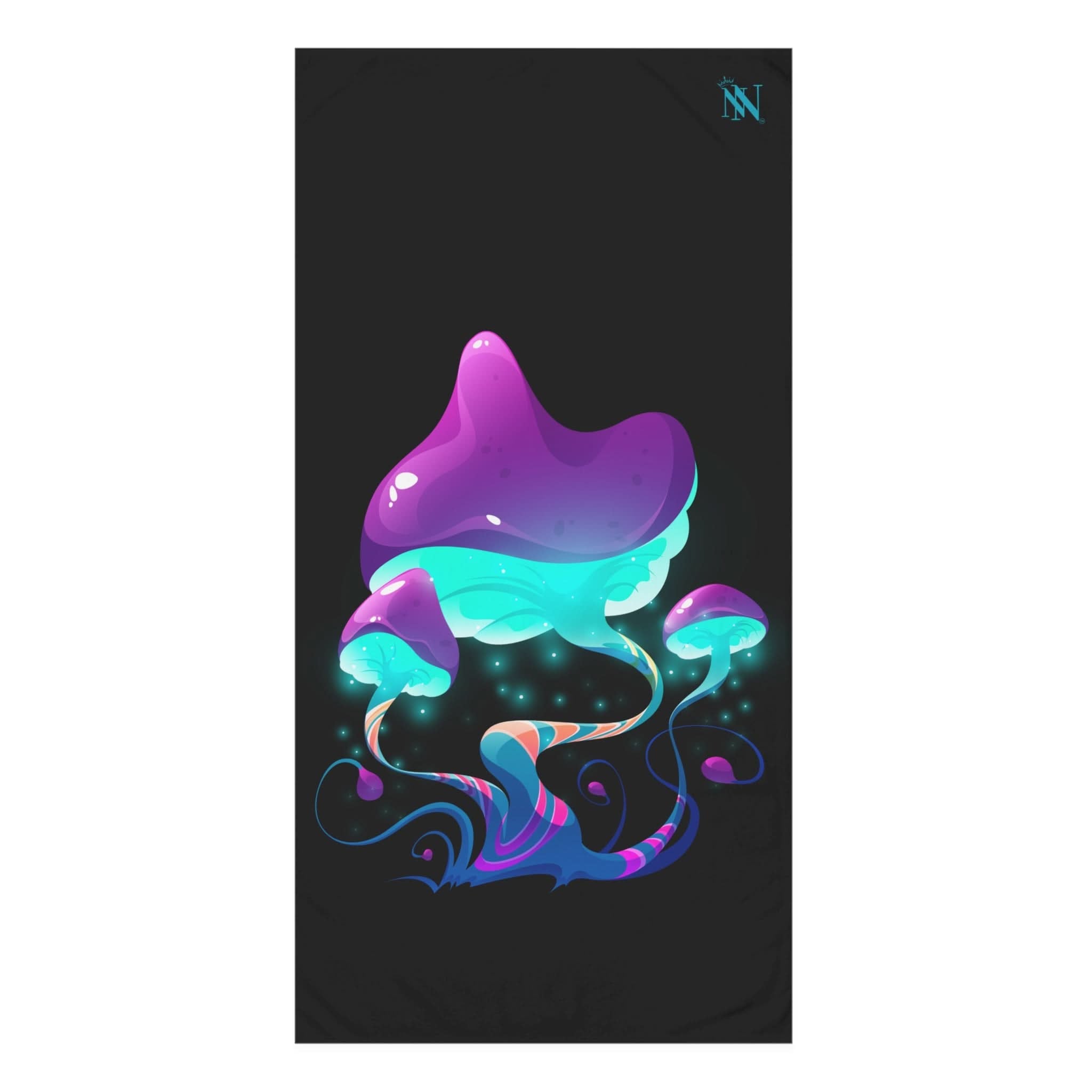 Mushroom Ecstasy | Mix & Match Naughty XL Fun-Flirty Lovers’ Towels