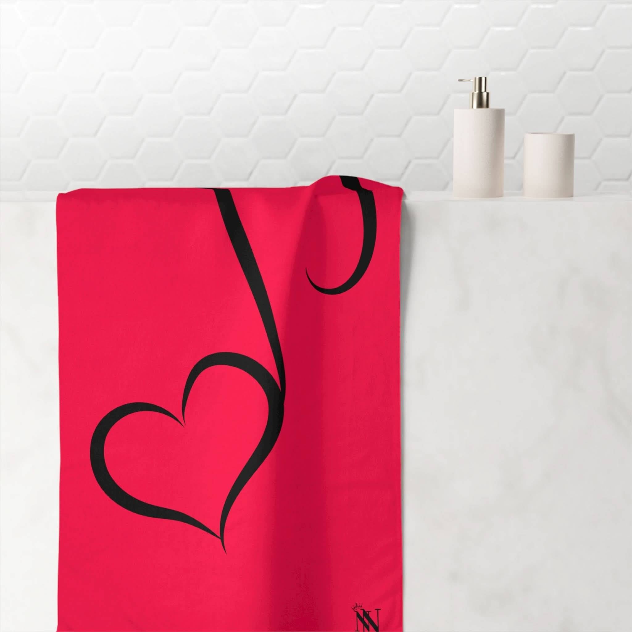 Music Note of Love | Mix & Match Naughty XL Fun-Flirty Lovers’ Towels