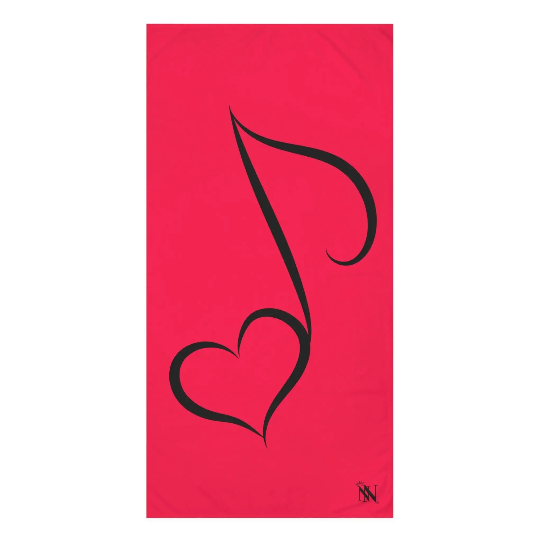 Music Note of Love | Mix & Match Naughty XL Fun-Flirty Lovers’ Towels