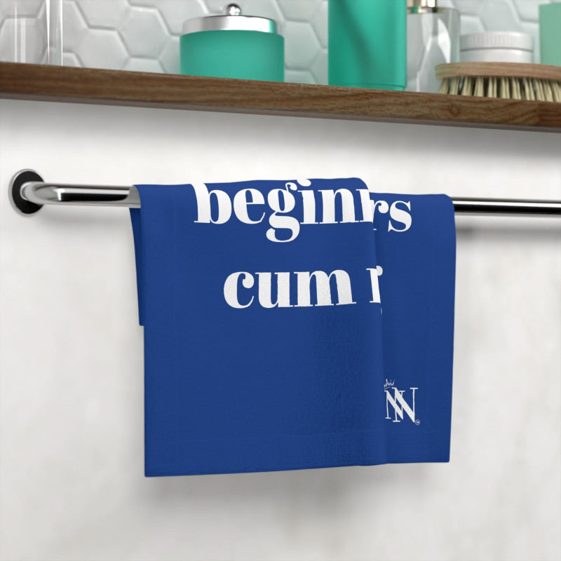 My Beginner Cum Rag Blue | Mix & Match Lils’ Fun-Flirty Lovers’ Towels