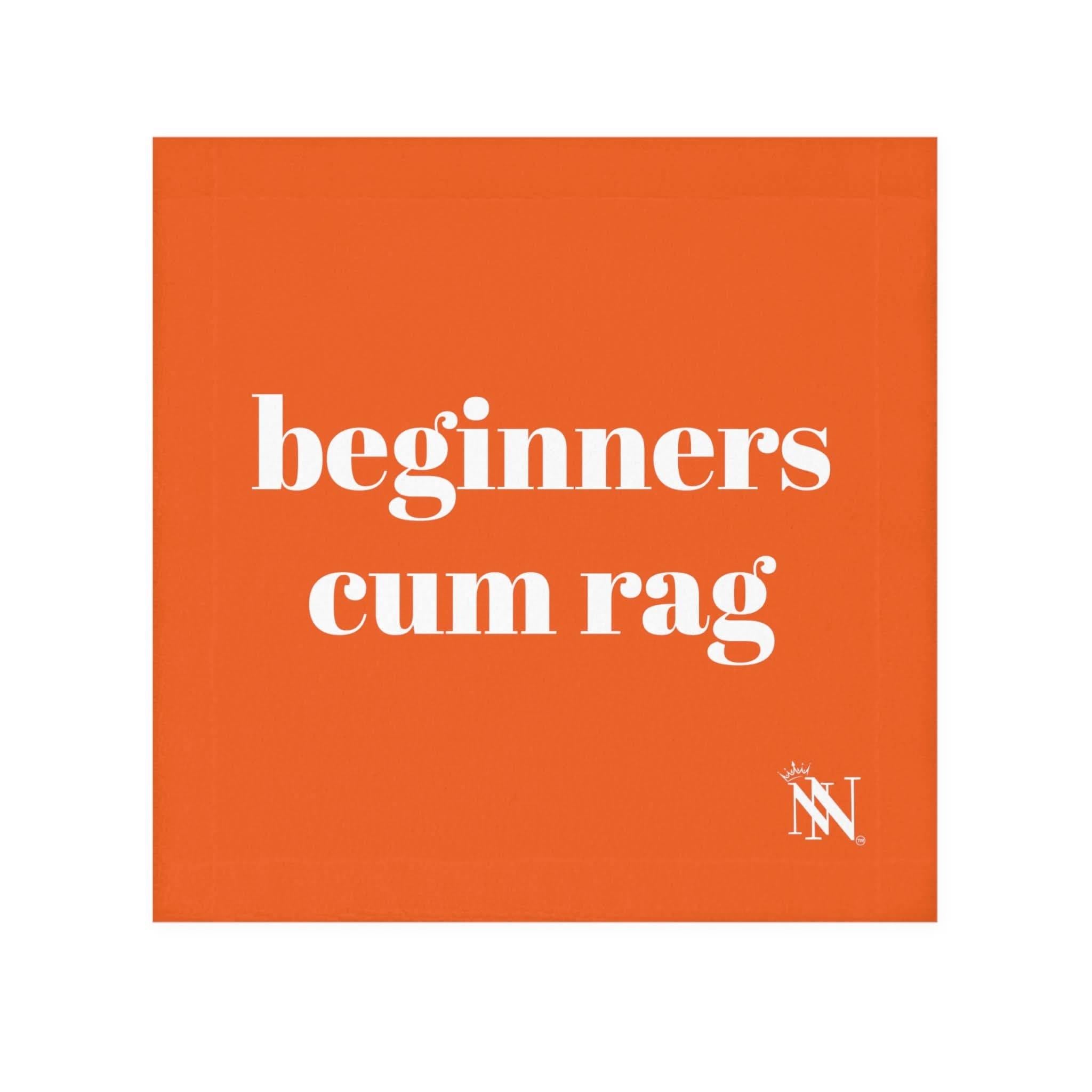 My Beginner Cum Rag Orange | Mix & Match Lils’ Fun-Flirty Lovers’ Towels