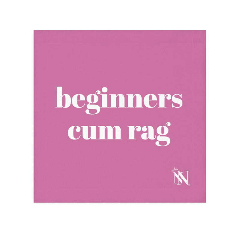My Beginner Cum Rag Pink | Mix & Match Lils’ Fun-Flirty Lovers’ Towels