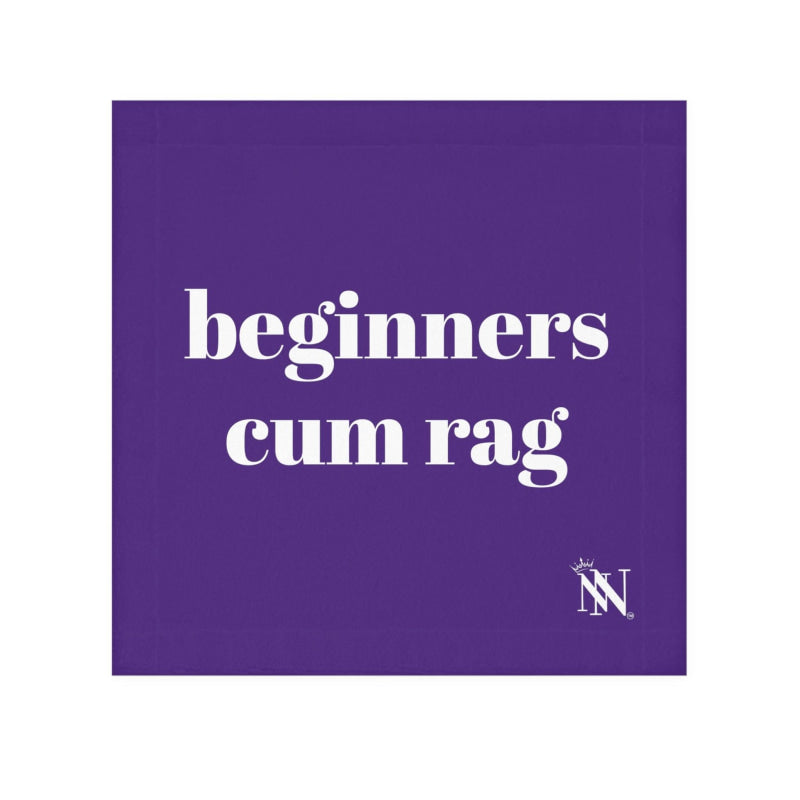 My Beginner Cum Rag Purple | Mix & Match Lils’ Fun-Flirty Lovers’ Towels