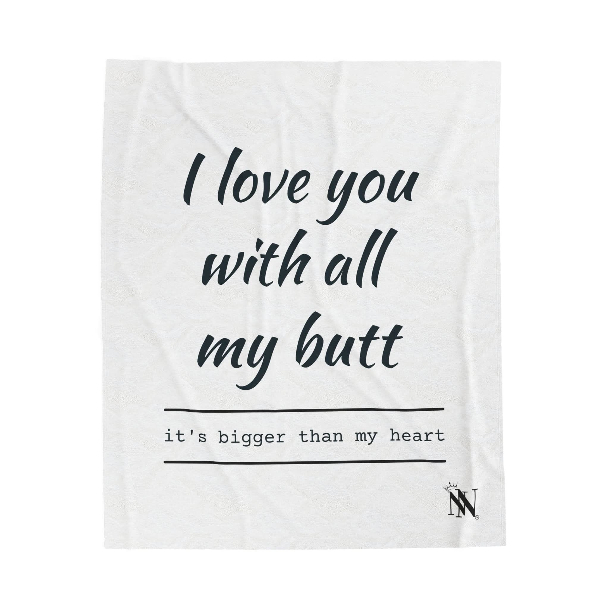 My Butt | Mix & Match Fun-Flirty Lovers’ Blankets