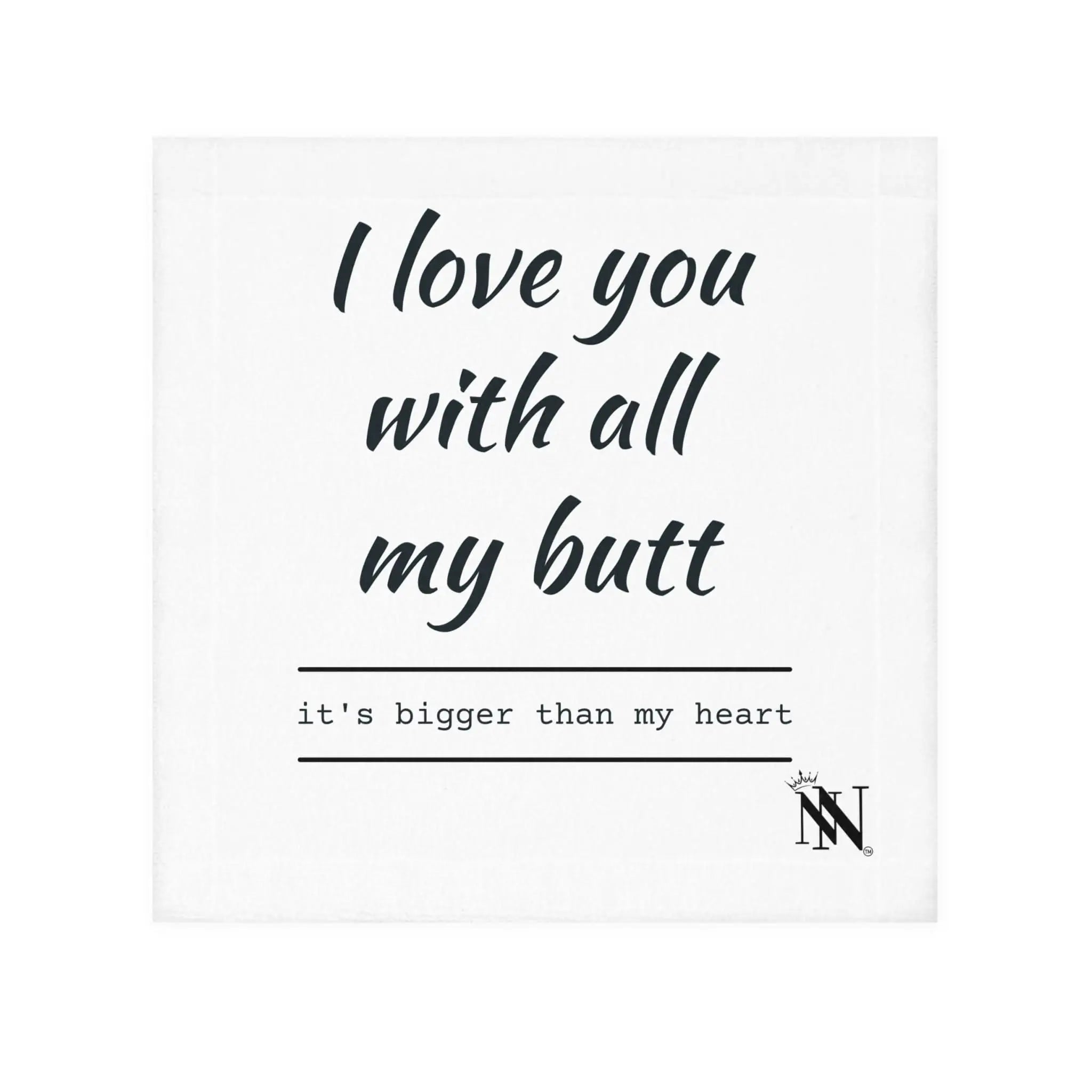 My Butt | Mix & Match Lils’ Fun-Flirty Lovers’ Towels