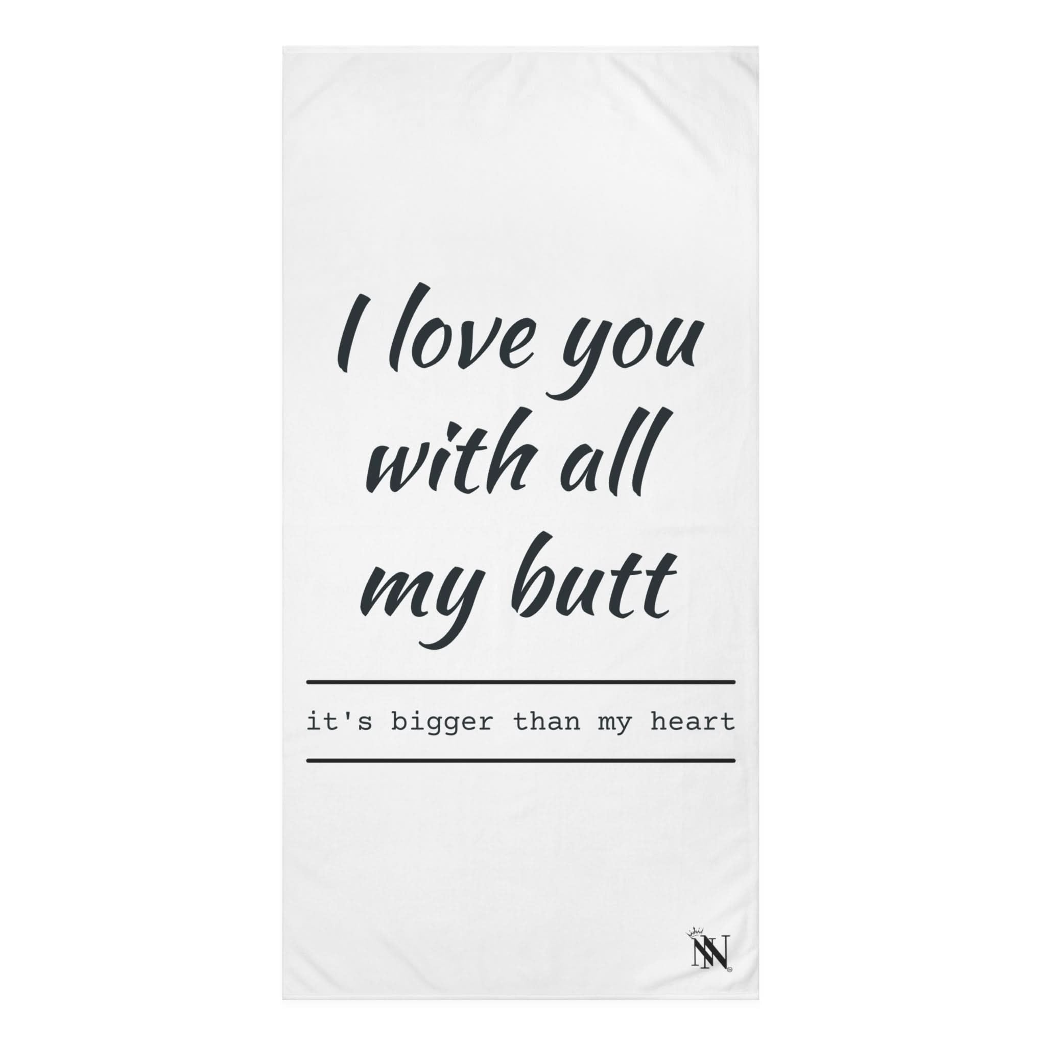My Butt | Mix & Match Naughty XL Fun-Flirty Lovers’ Towels