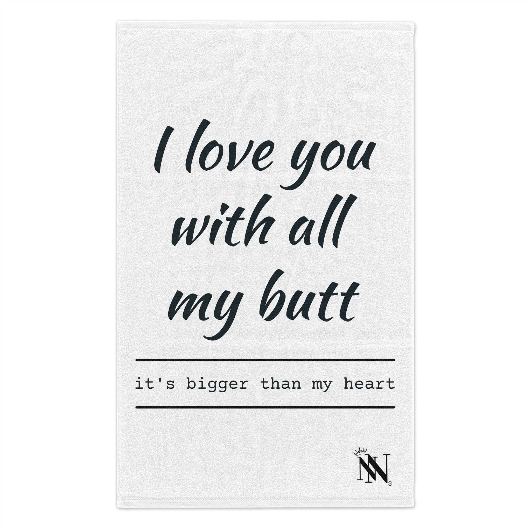 My Butt | Mix & Match Soft Fun-Flirty Lovers’ Towels