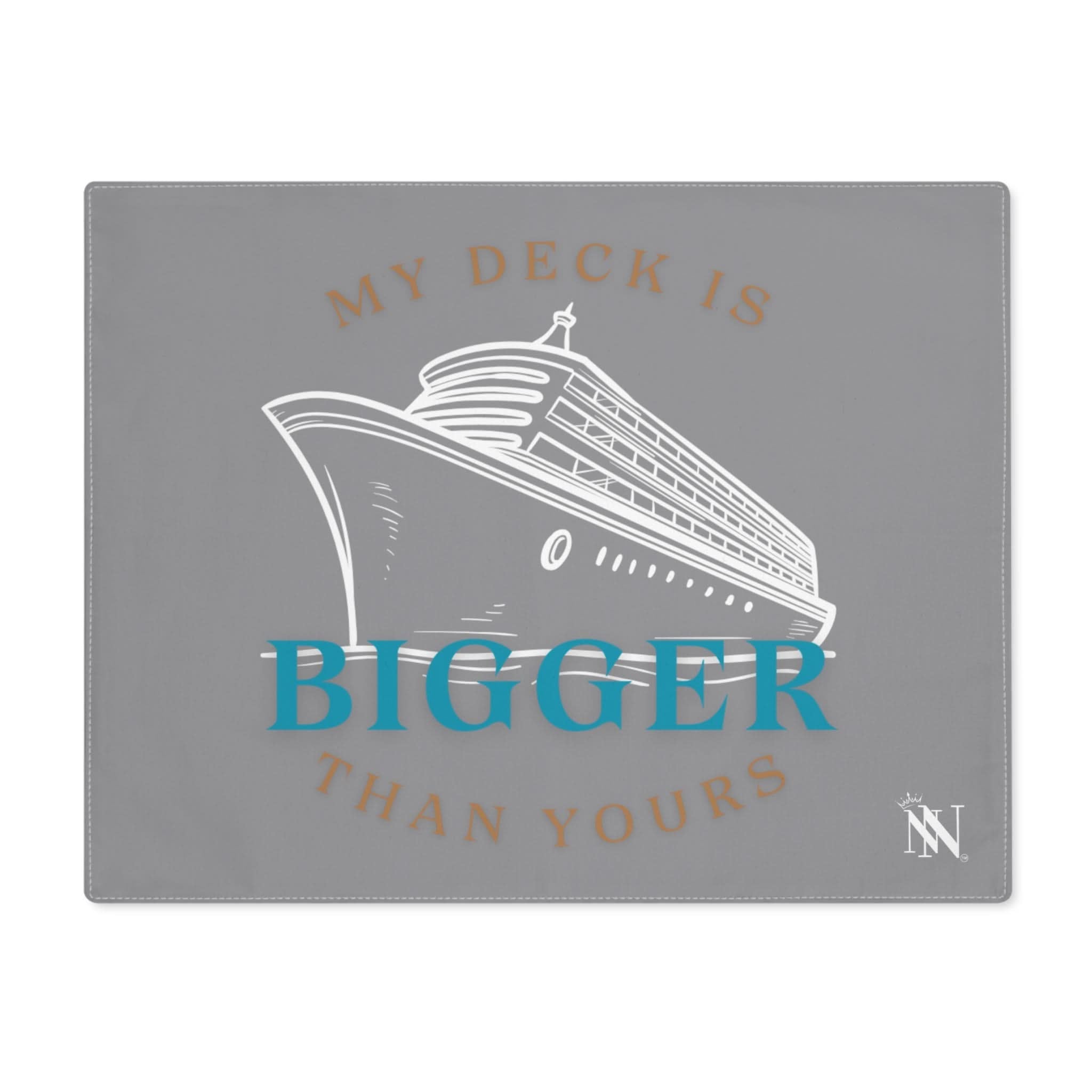 My Deck is Bigger Grey | Mix & Match Playful Fun-Flirty Lovers’ Toy Mats