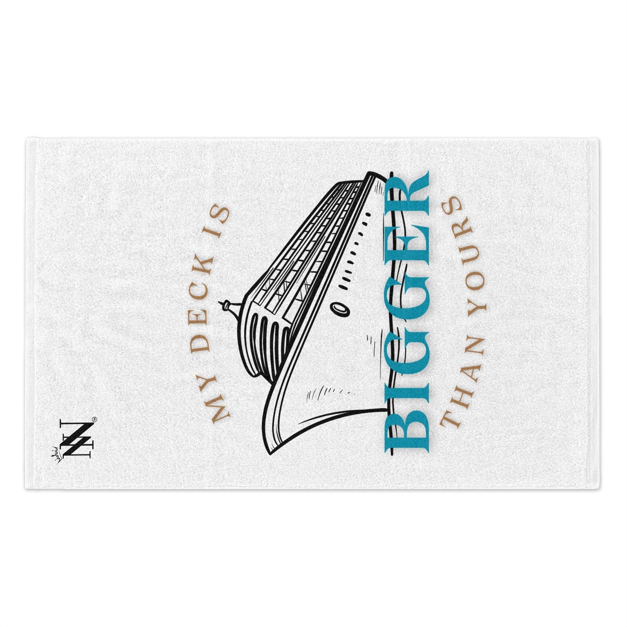 My DECK is Bigger | Mix & Match Soft Fun-Flirty Lovers’ Towels