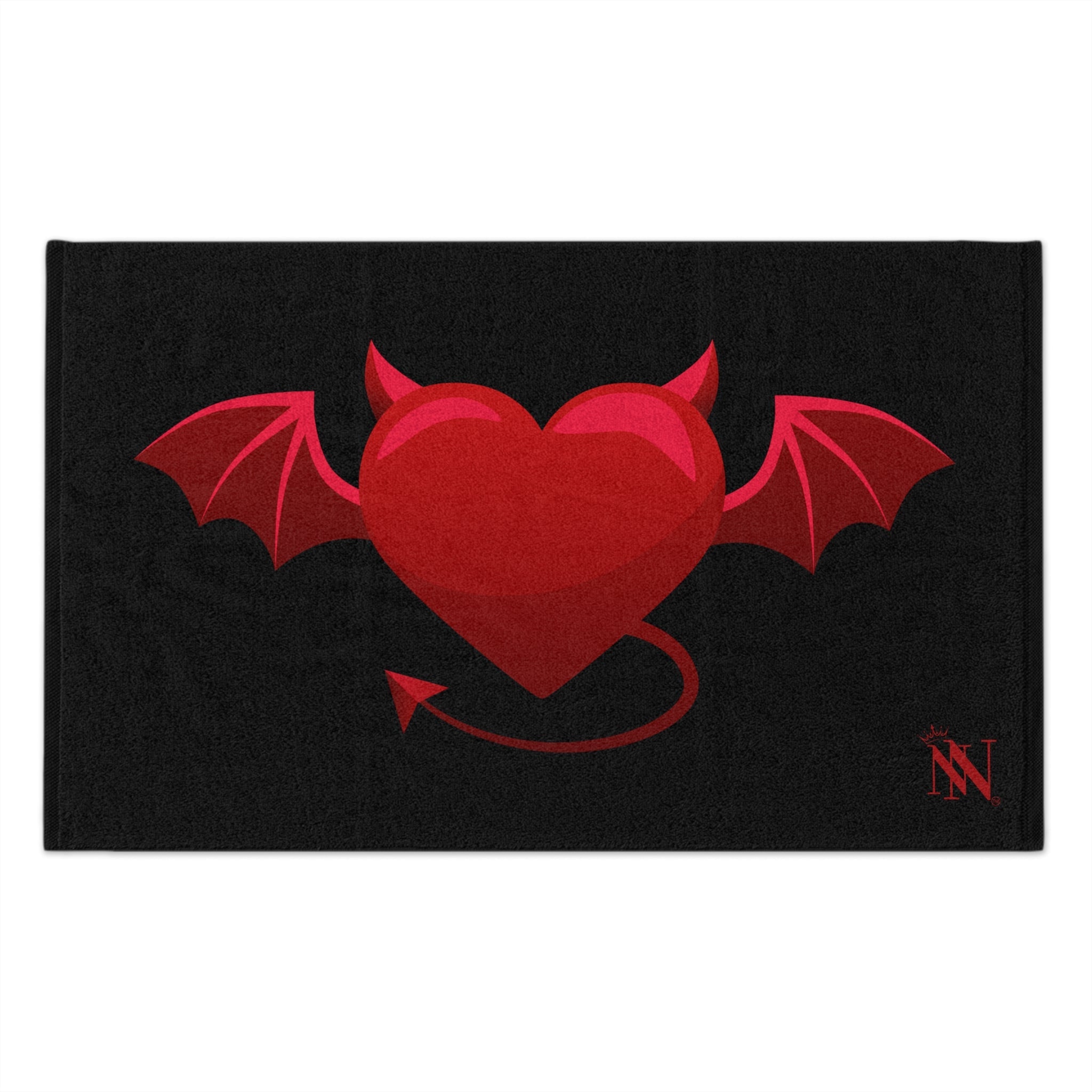 My Devilish Heart | Mix & Match Soft Fun-Flirty Lovers’ Towels