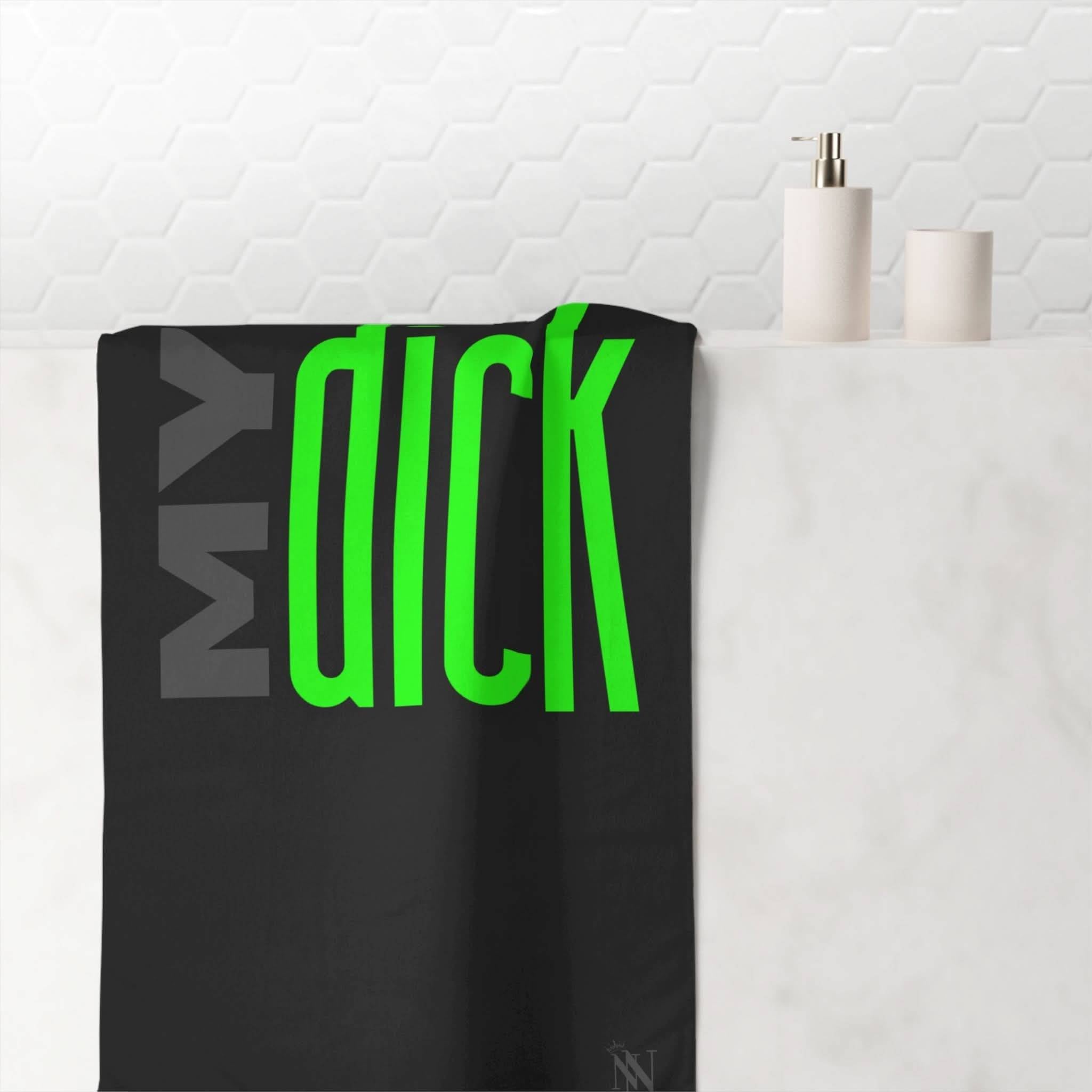 My Dick Grey | Mix & Match Naughty XL Fun-Flirty Lovers’ Towels