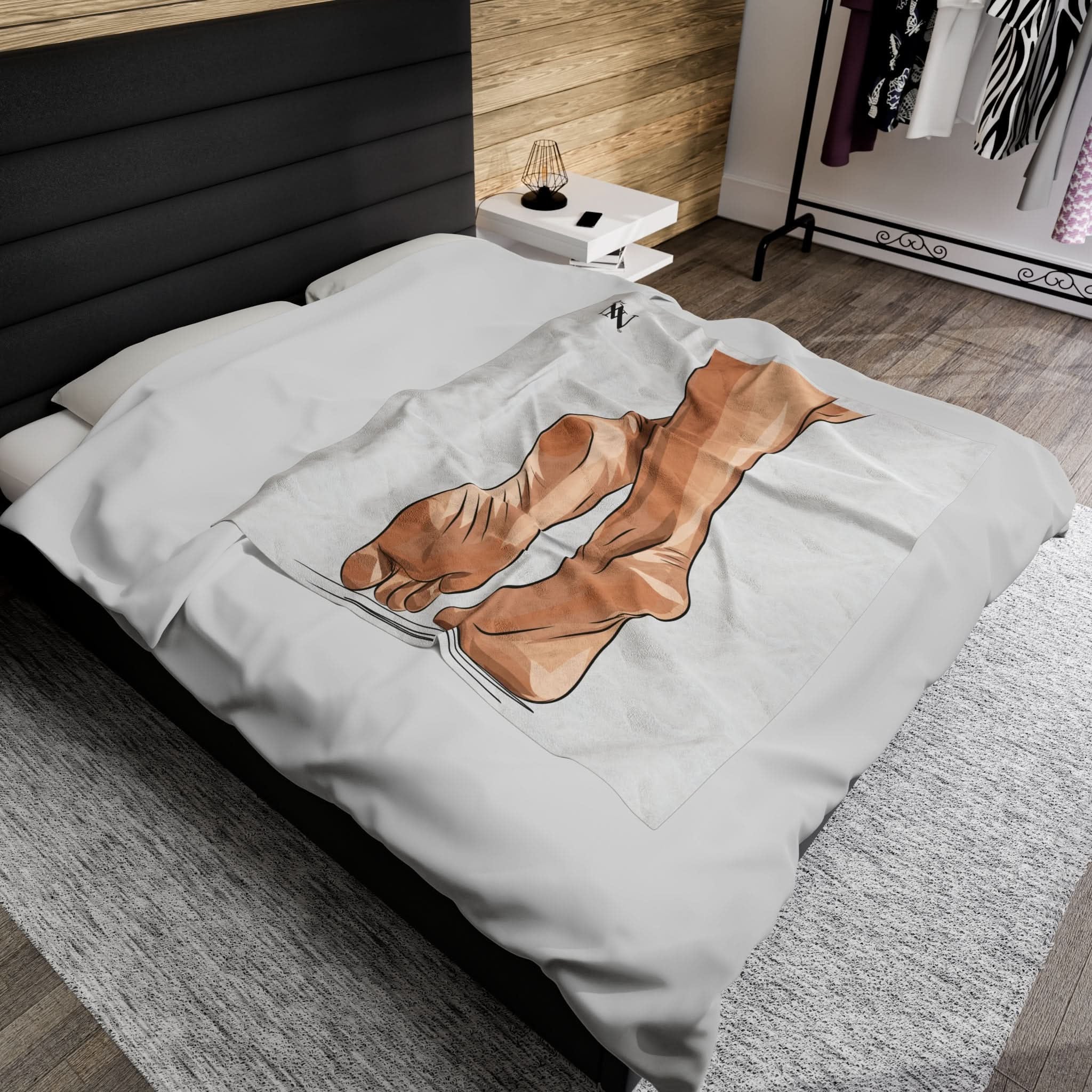 My Foot Fetish | Mix & Match Fun-Flirty Loversā Blankets