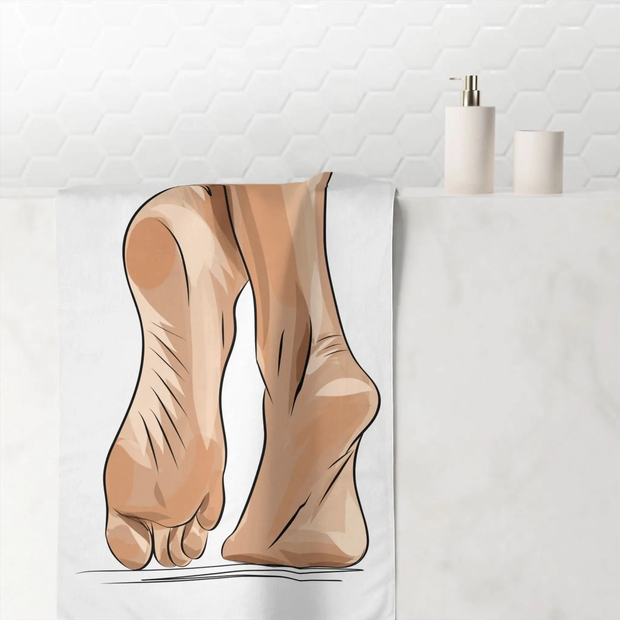 My Foot Fetish | Mix & Match Naughty XL Fun-Flirty Lovers’ Towels