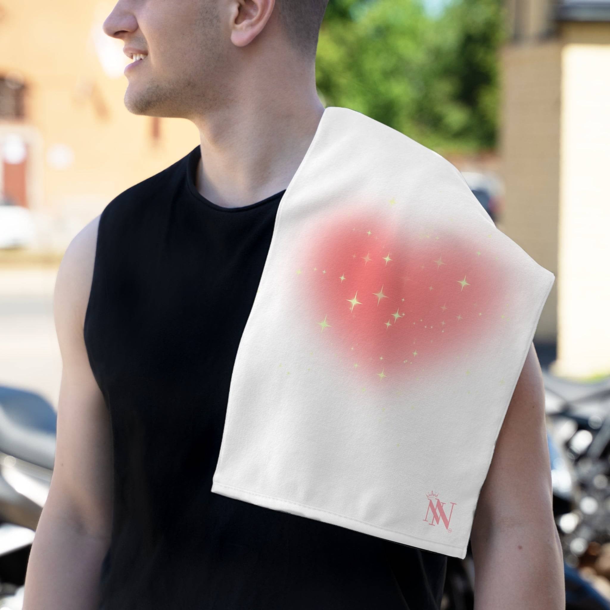 My Heart Sparkles | Mix & Match Soft Fun-Flirty Lovers’ Towels