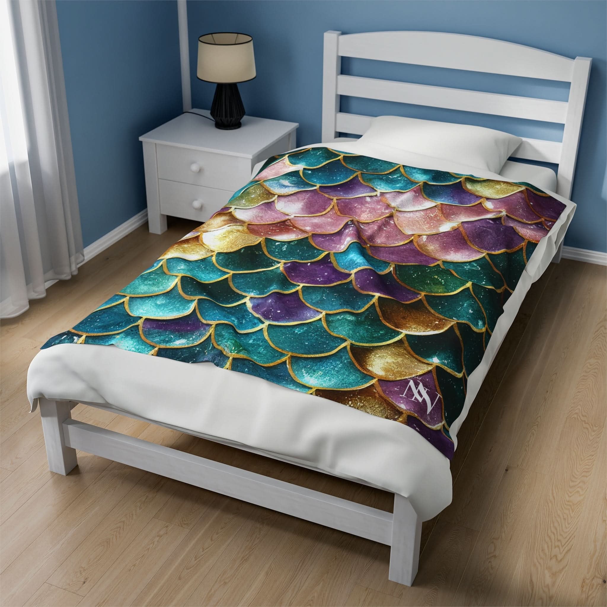 My Mermaid Scales | Mix & Match Fun-Flirty Loversā Blankets