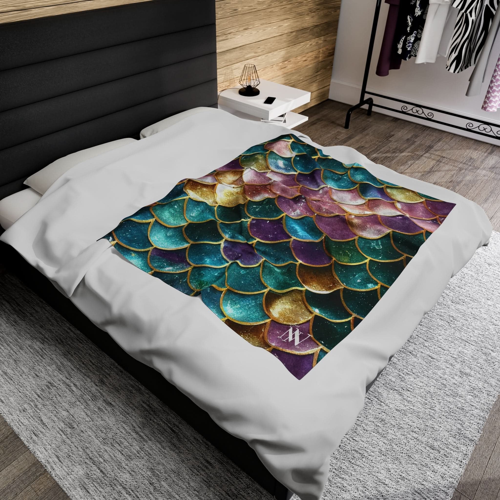 My Mermaid Scales | Mix & Match Fun-Flirty Loversā Blankets