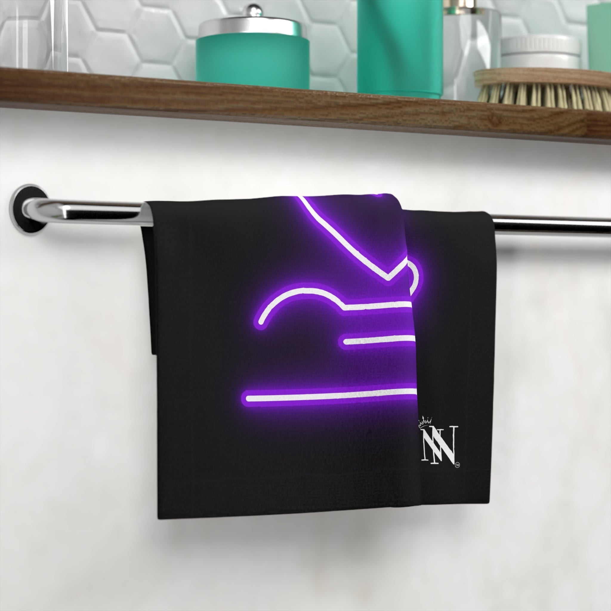 My Purple Heart in Your Hand | Mix & Match Lils’ Fun-Flirty Lovers’ Towels