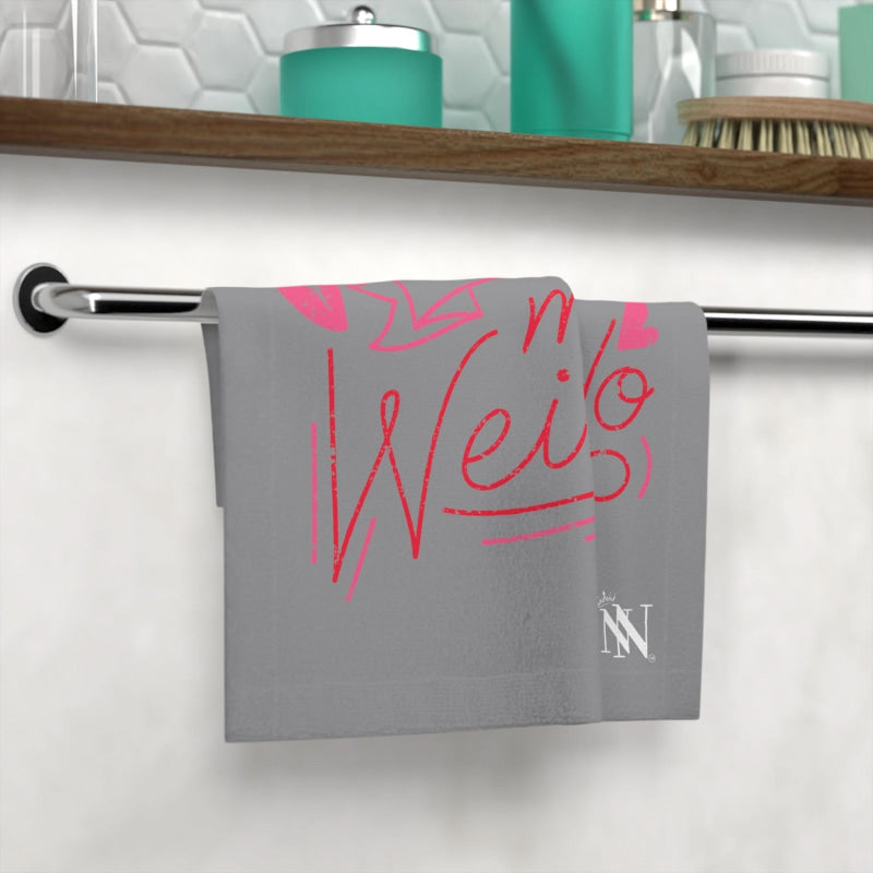 My Weirdo Grey | Mix & Match Lils’ Fun-Flirty Lovers’ Towels