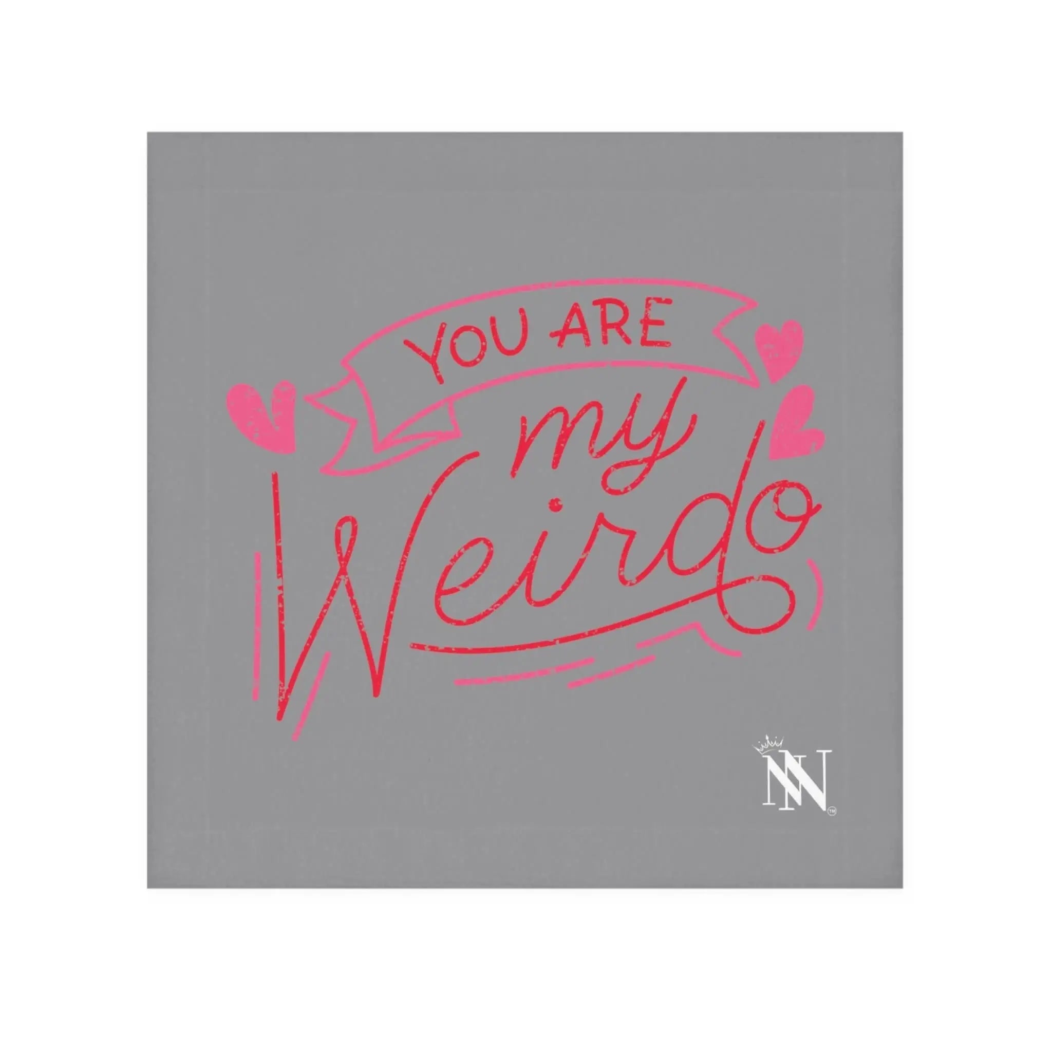 My Weirdo Grey | Mix & Match Lils’ Fun-Flirty Lovers’ Towels