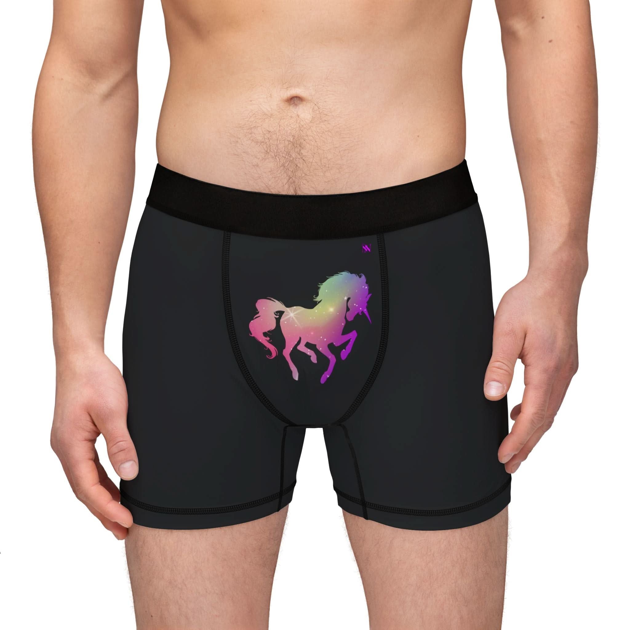 Mystical Unicorn | Mix and Match Fun-Flirty Lovers’ Boxer Briefs