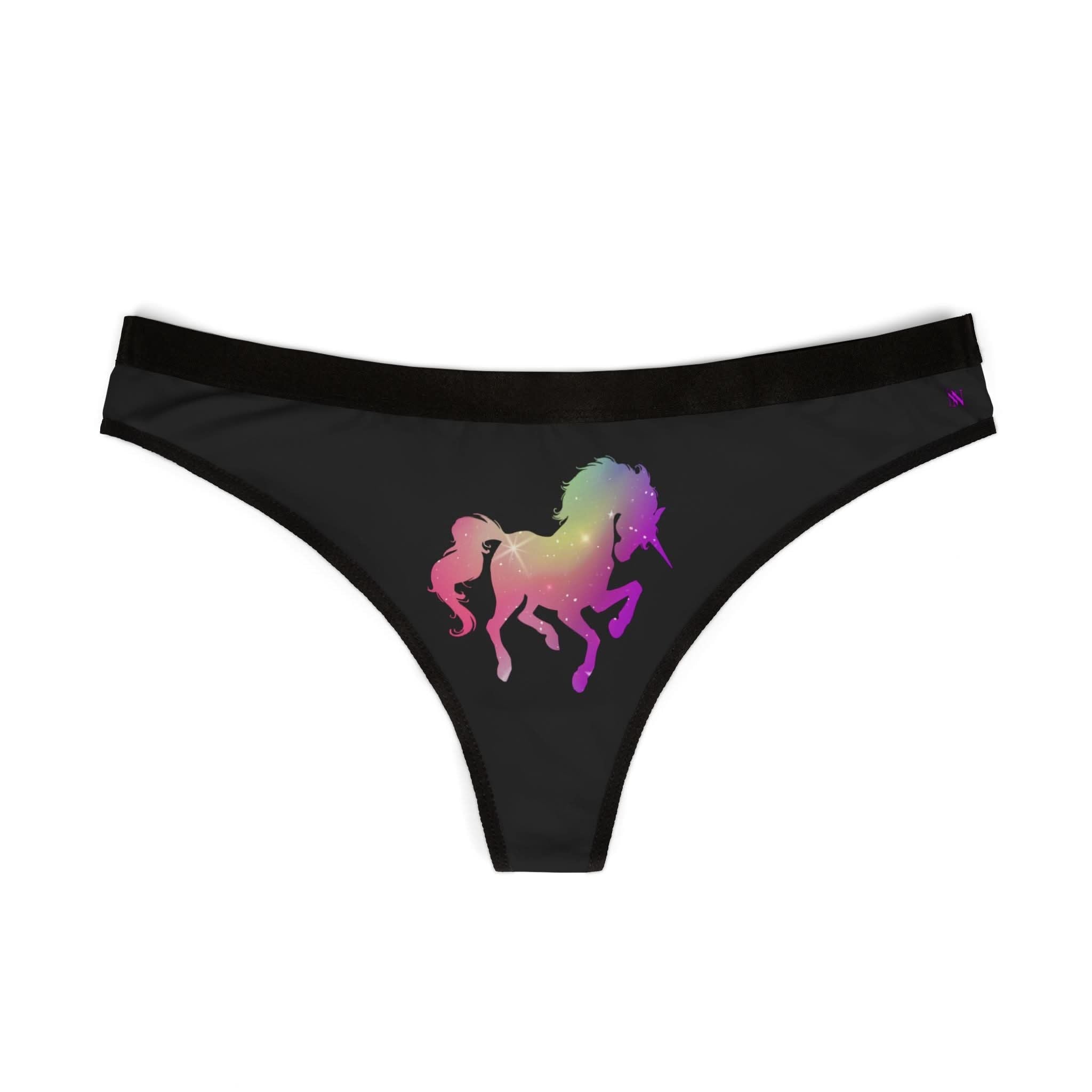 Mystical Unicorn | Mix & Match Women’s Fun-Flirty Lovers’ Thongs
