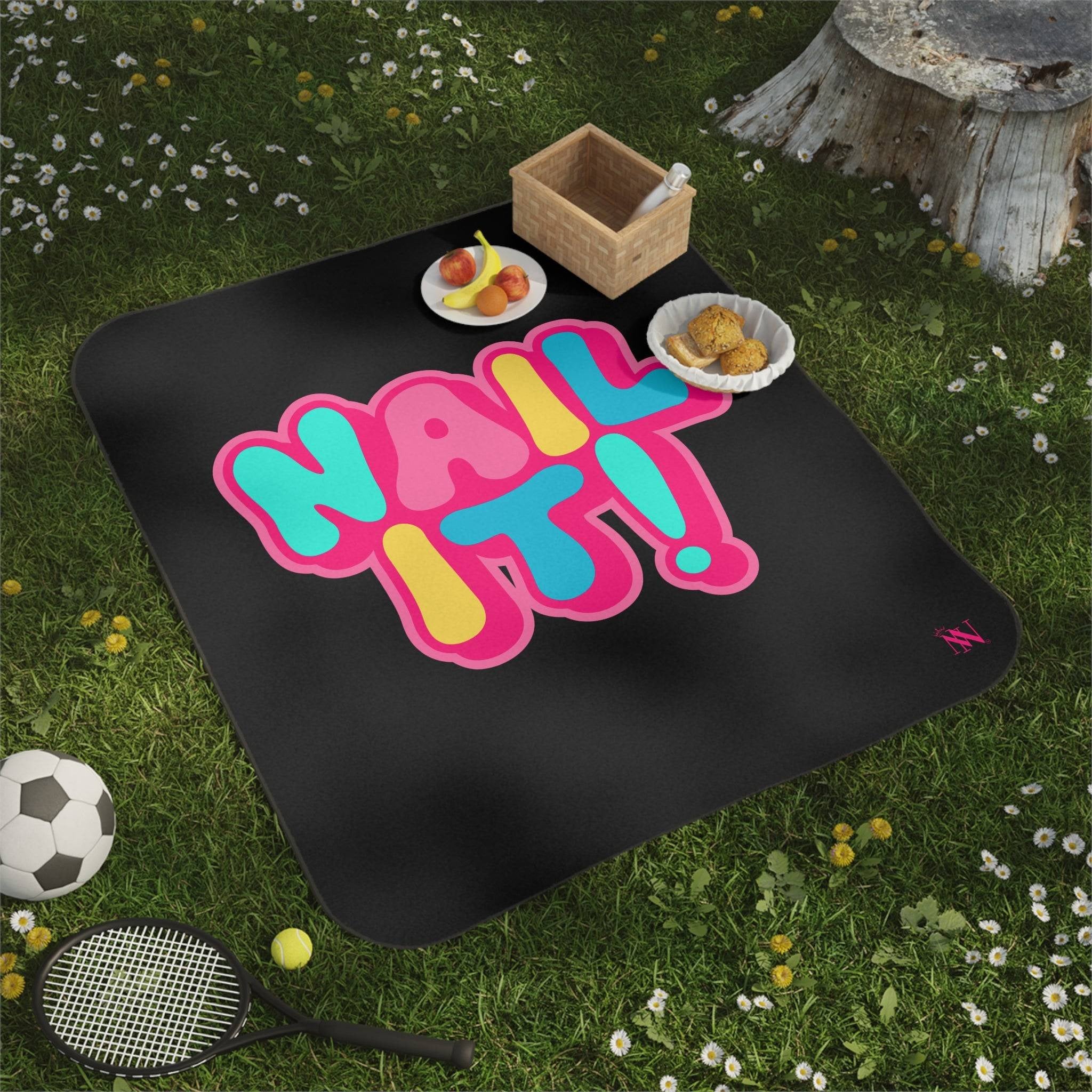 Nail It! | Mix Match Fun-Flirty Lovers’ Water-Resistant Blankets