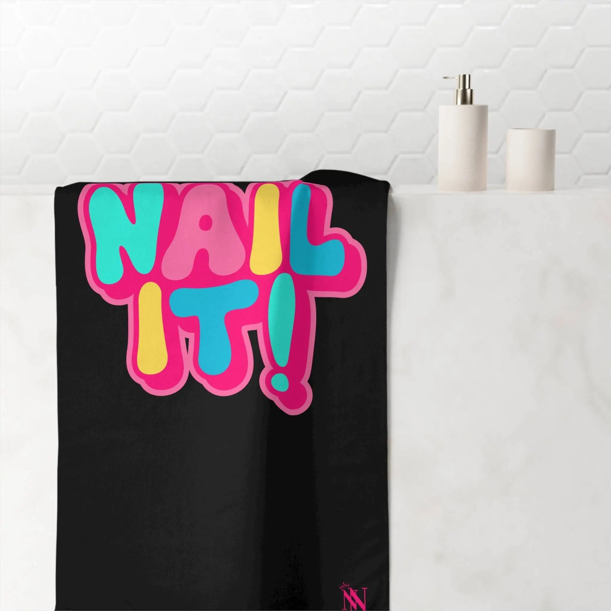 Nail It! | Mix & Match Naughty XL Fun-Flirty Lovers’ Towels