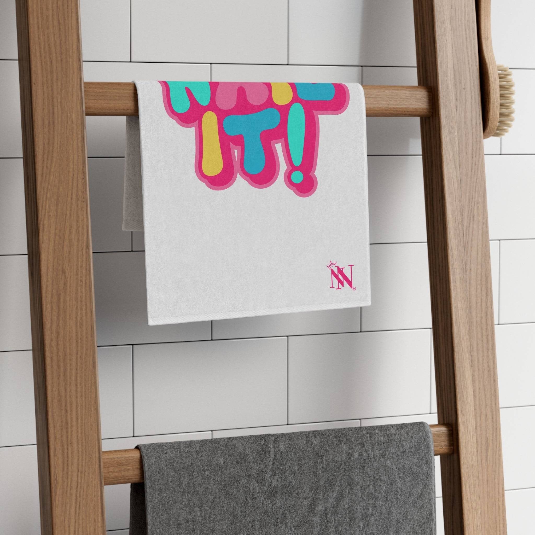 Nail It! White Mix & Match Soft Sex Towels | Naughty Lovers’ Gifts