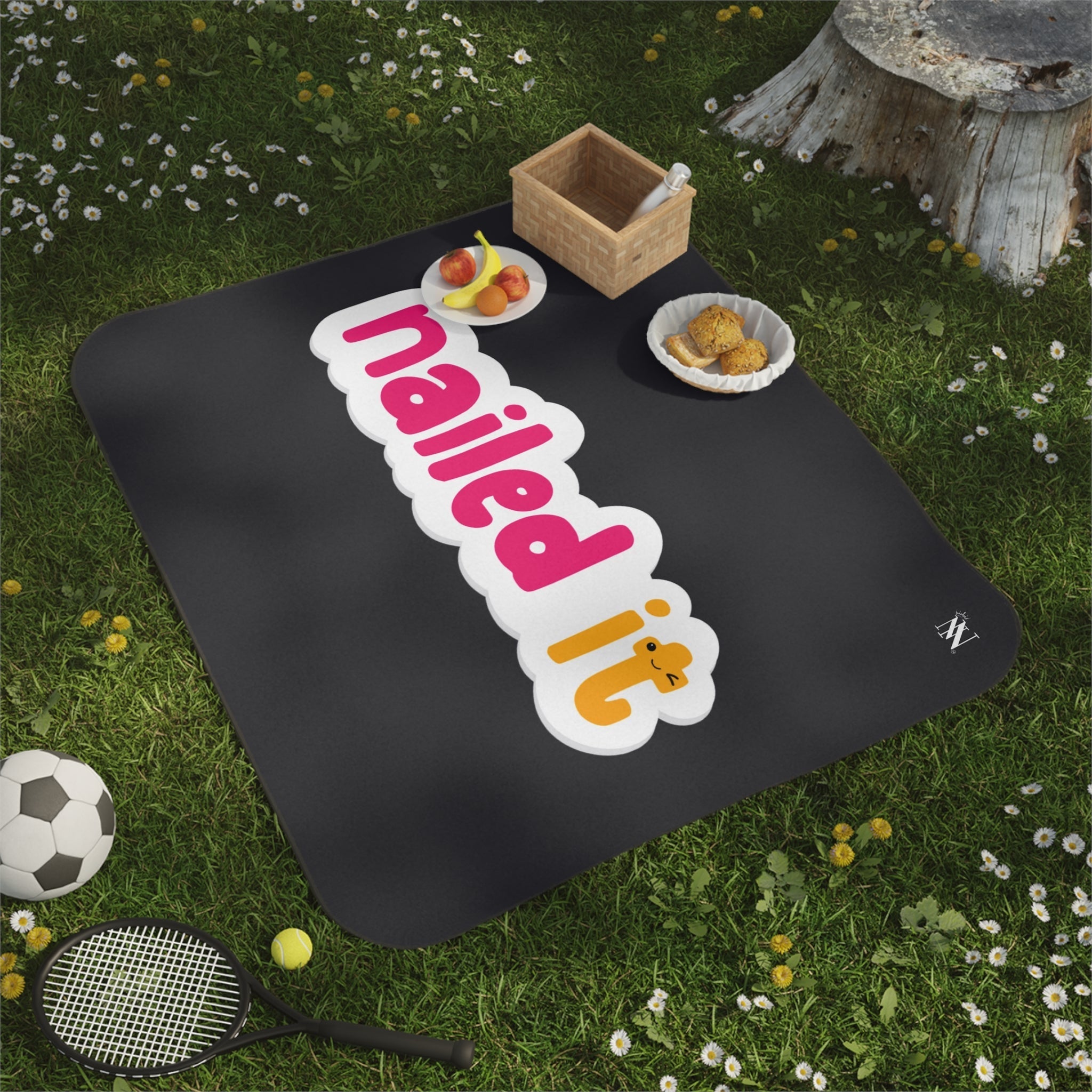 Nailed It | Mix Match Fun-Flirty Lovers’ Water-Resistant Blankets