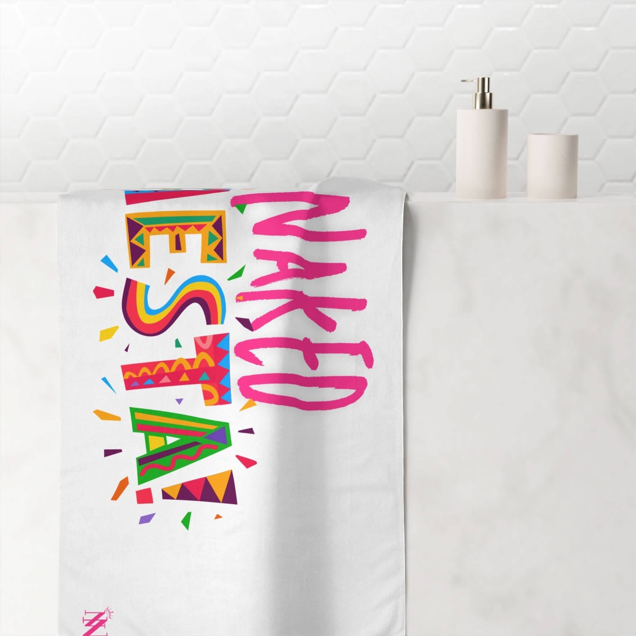 Naked Fiesta | Mix & Match Naughty XL Fun-Flirty Lovers’ Towels