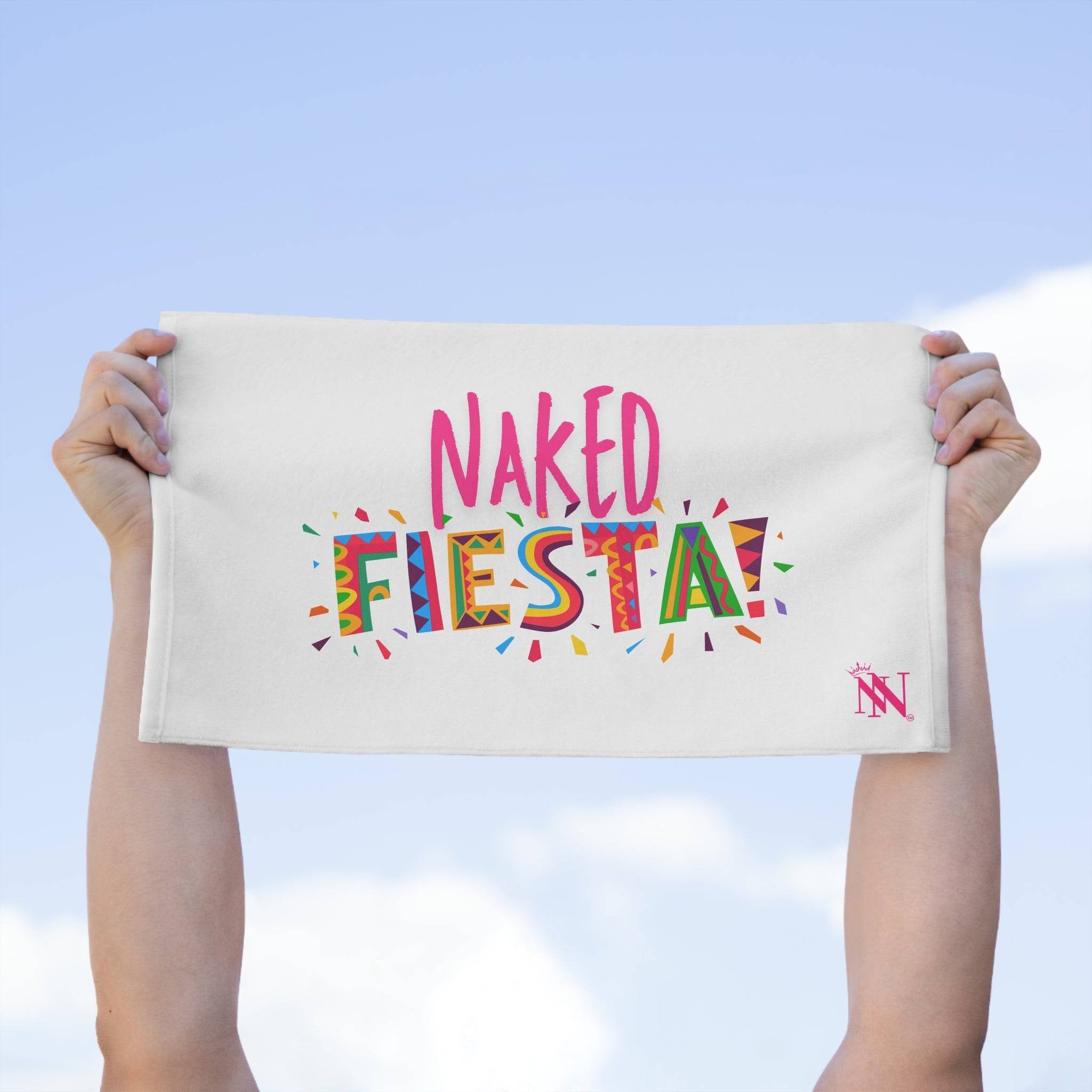 Naked Fiesta | Mix & Match Soft Fun-Flirty Lovers’ Towels