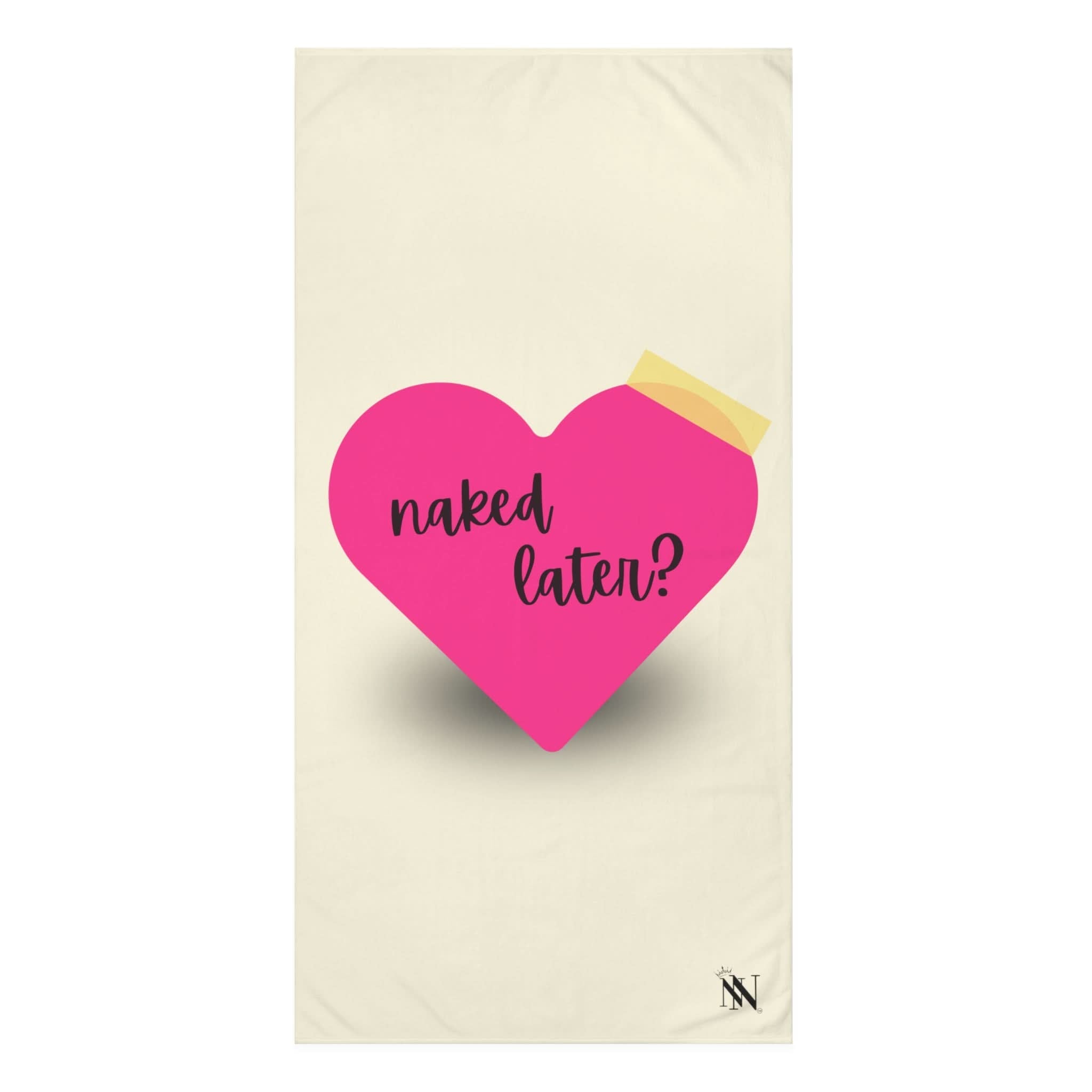 Naked Later? | Mix & Match Naughty XL Fun-Flirty Lovers’ Towels