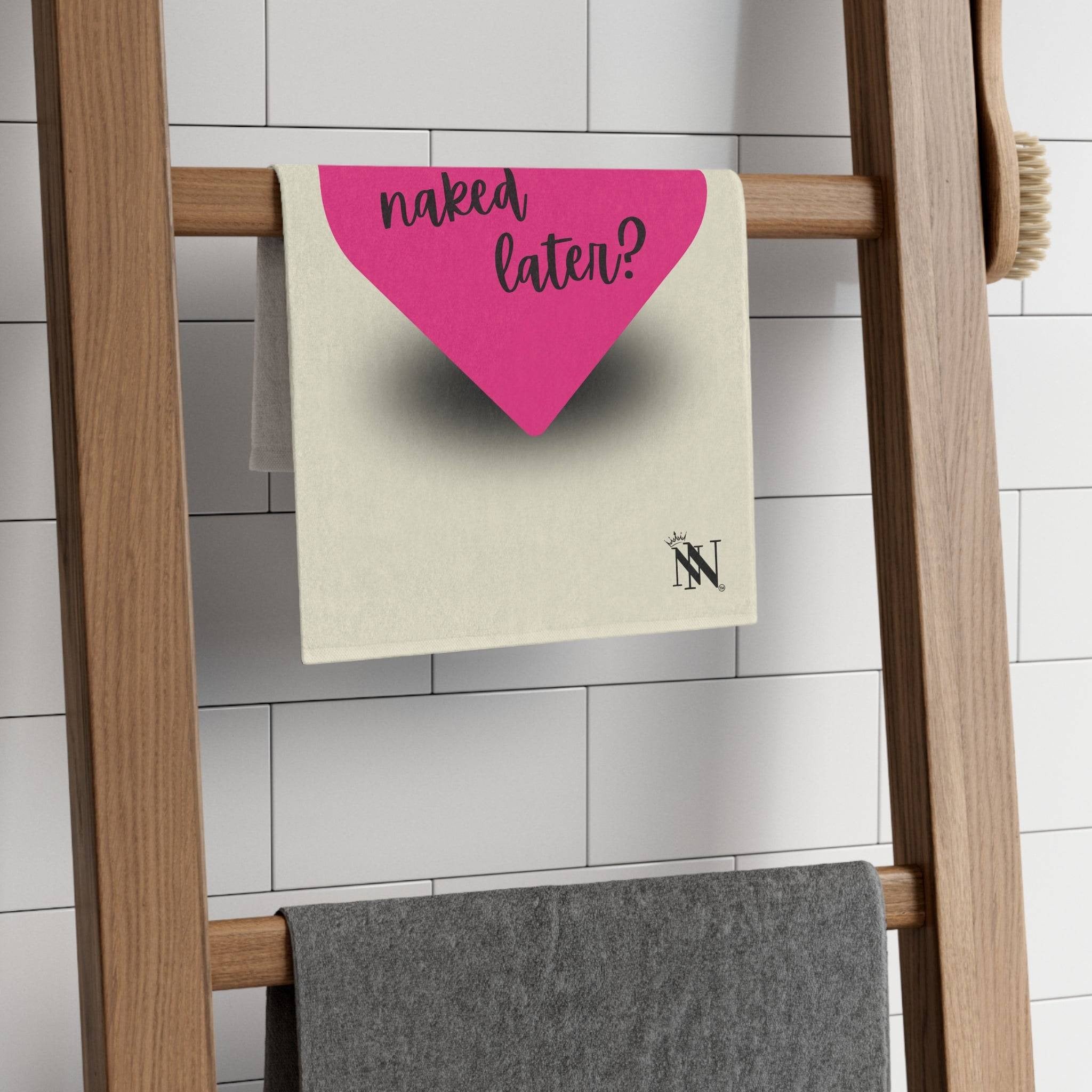 Naked Later? | Mix & Match Soft Fun-Flirty Lovers’ Towels