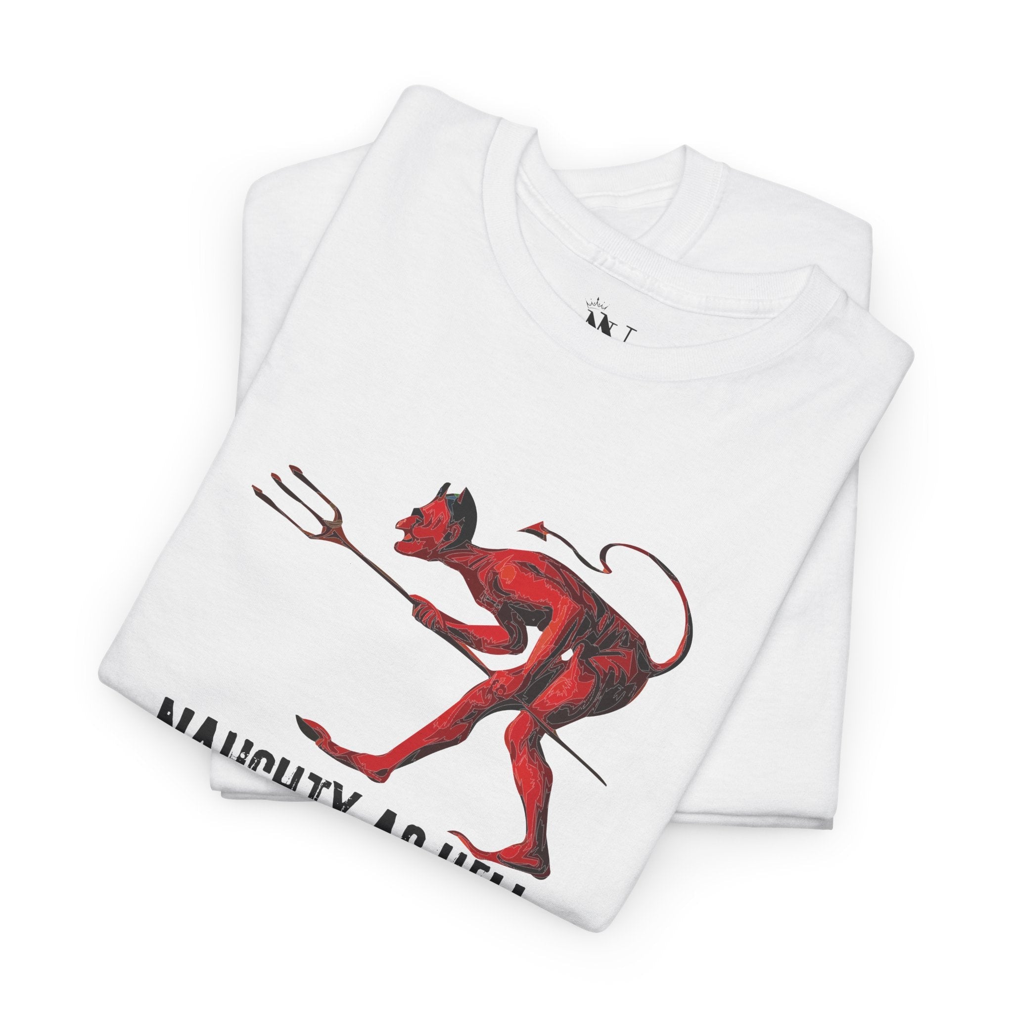 Naughty As Hell | Mix & Match 100% Cotton Unisex Fun-Flirty Lovers’ Tees