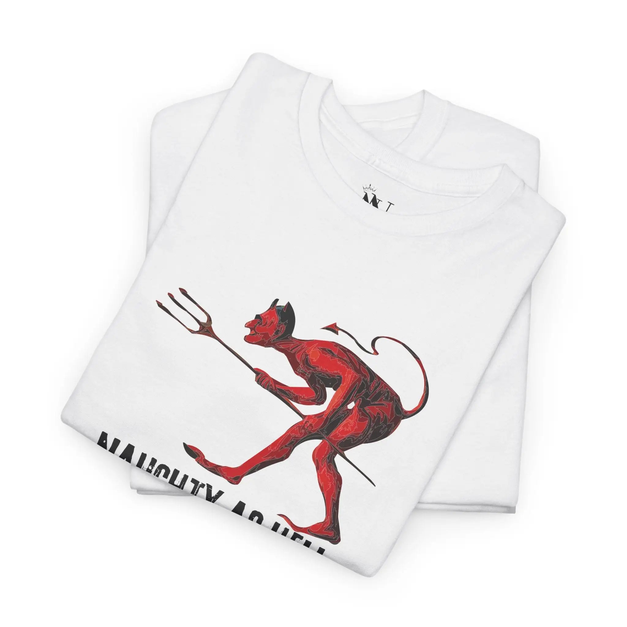 Naughty As Hell | Mix & Match 100% Cotton Unisex Fun-Flirty Lovers’ Tees