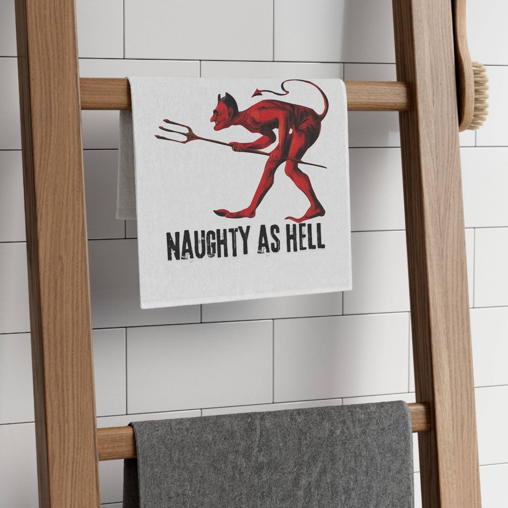 Naughty as Hell | Mix & Match Soft Fun-Flirty Lovers’ Towels
