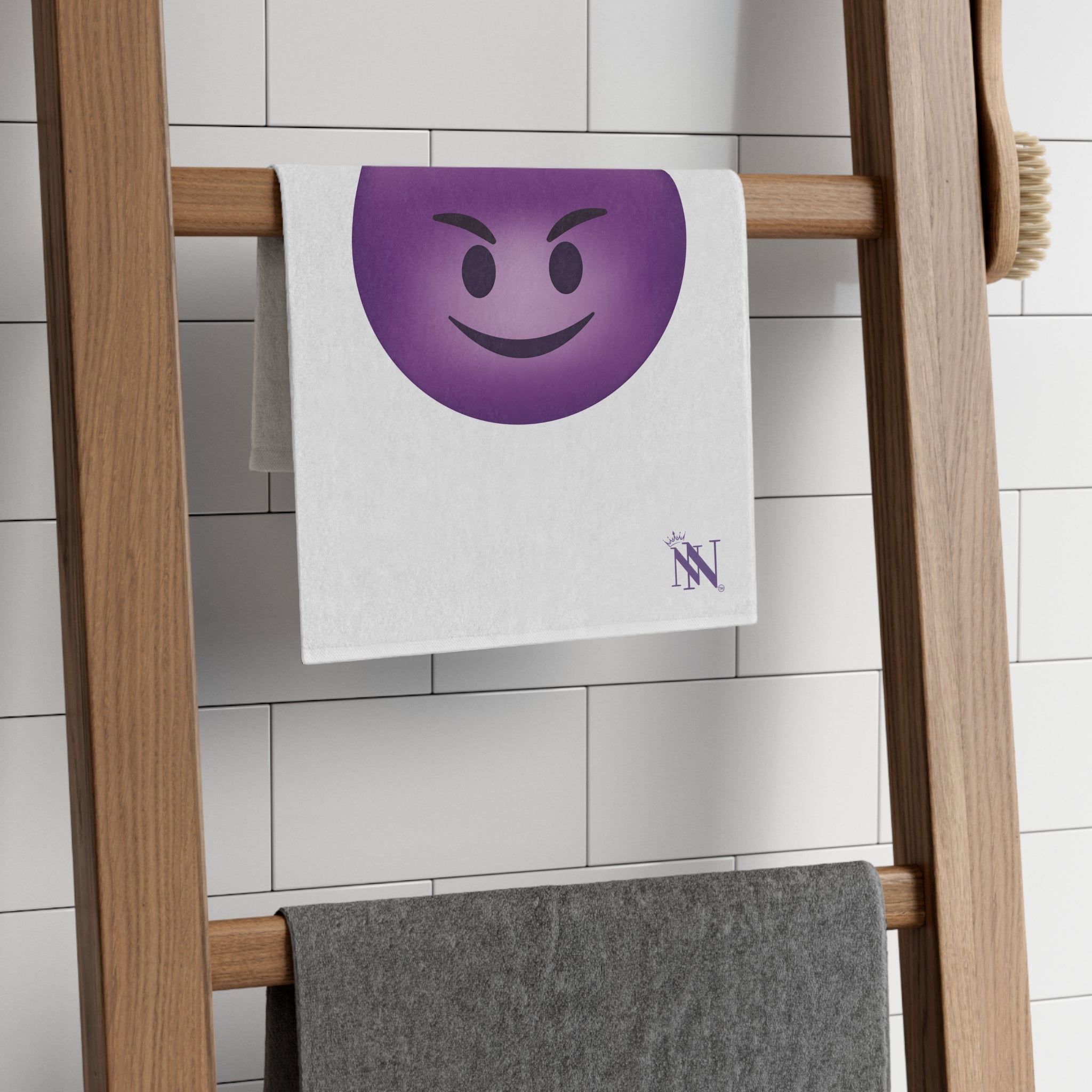 Naughty Devil Emoji | Mix & Match Soft Fun-Flirty Lovers’ Towels